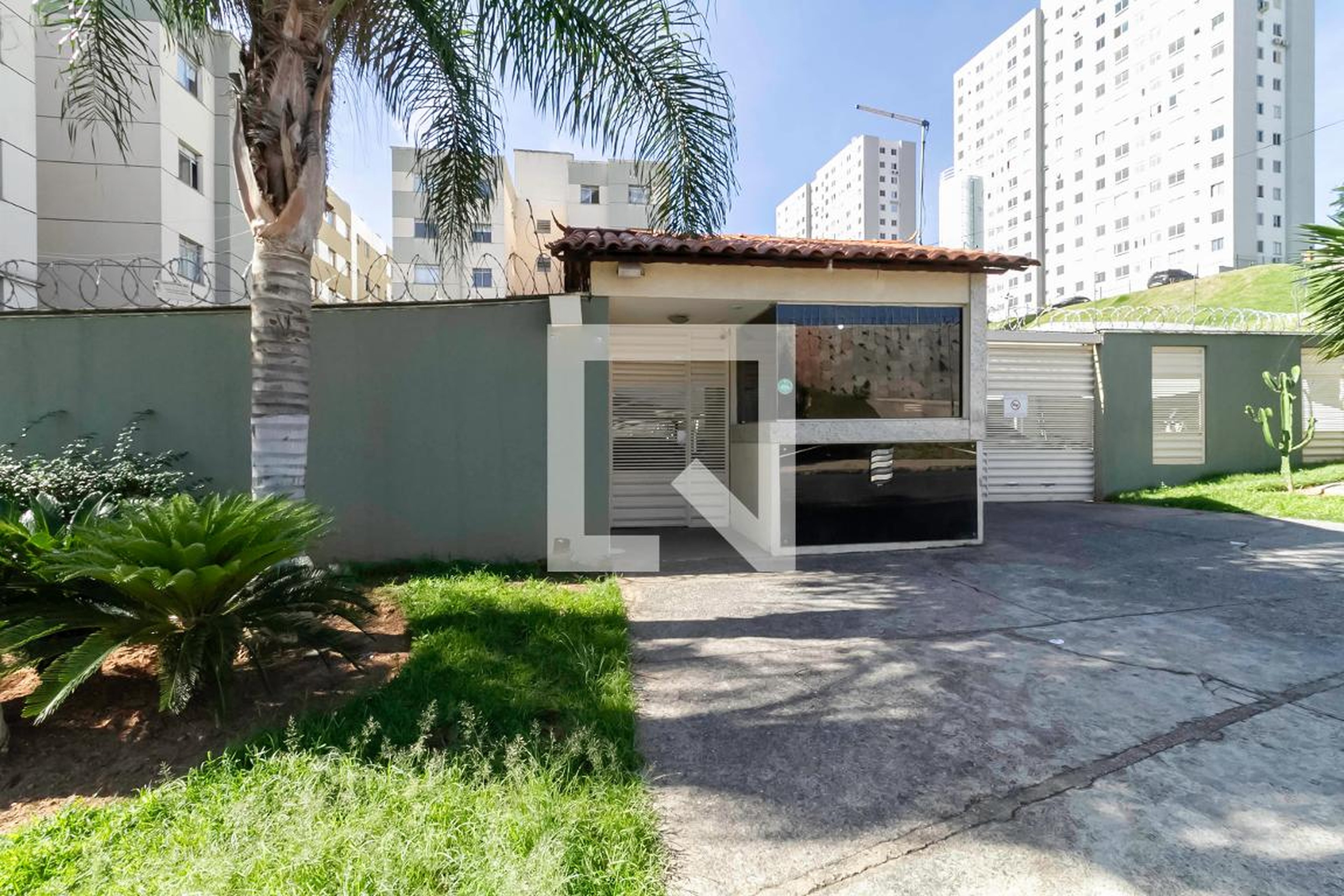 Fachada do condomínio Residencial Jardim Camargos