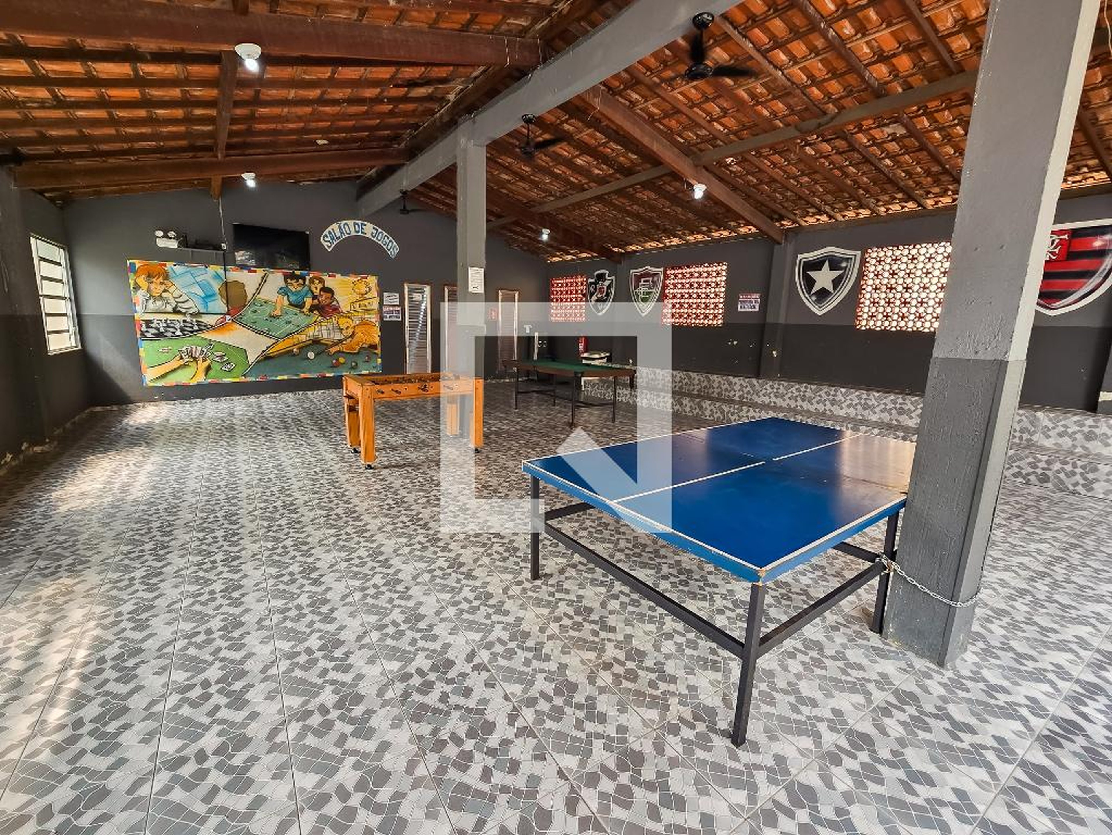 Salão de jogos - Residencial Almirante Gastão Motta