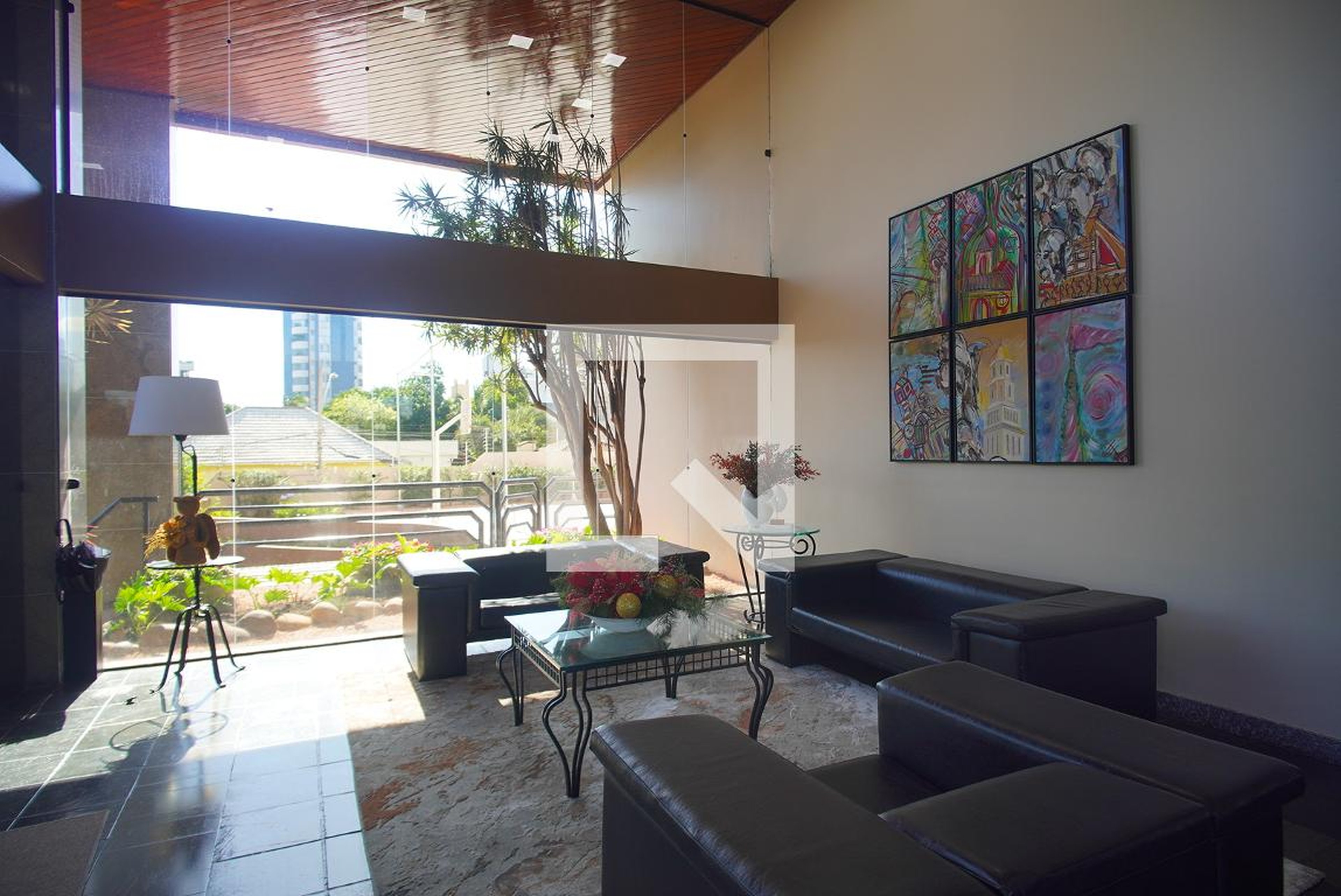 Hall de entrada - Residencial Carlos Gomes