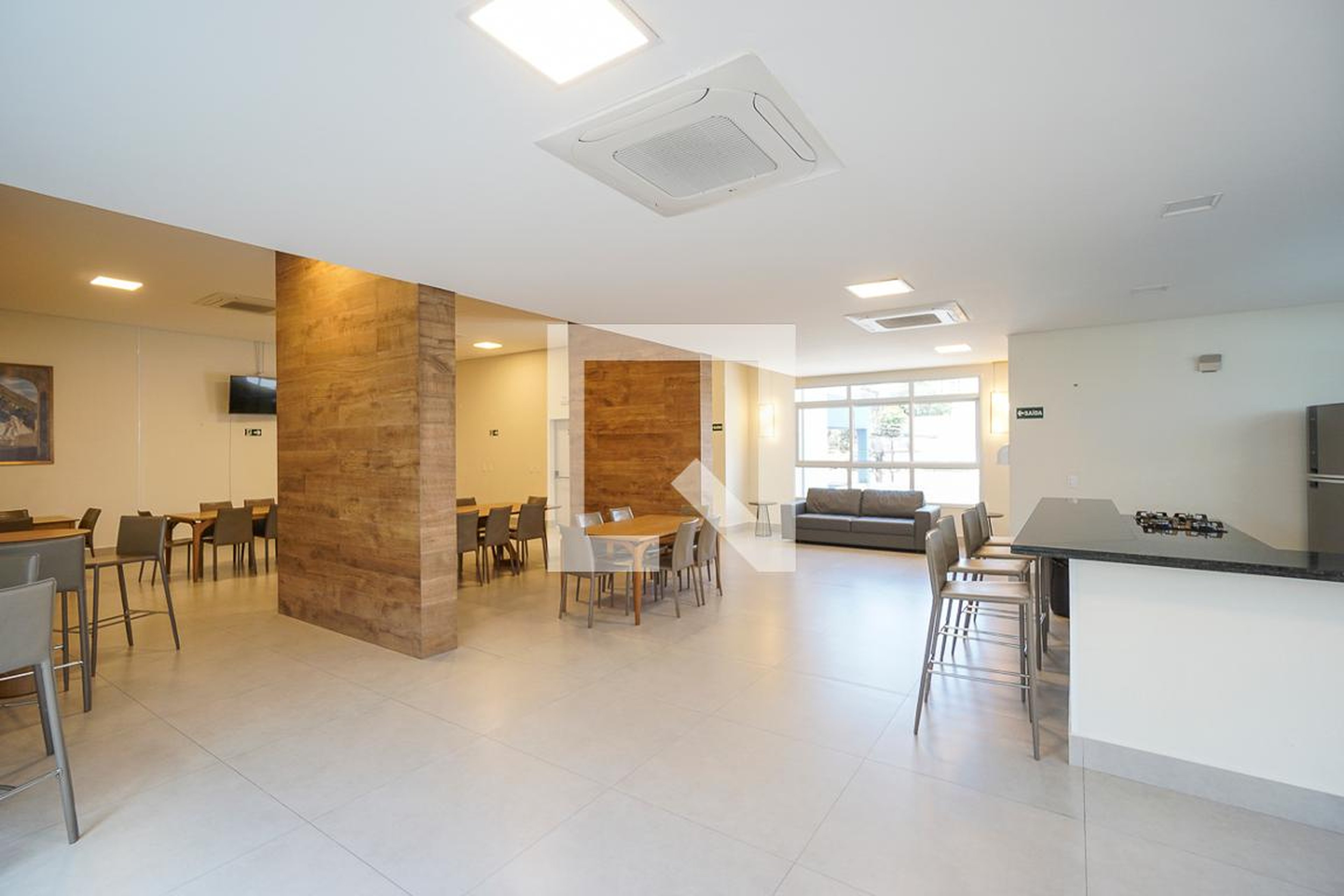 Salão de festas - Edifício Gibraltar - Hernandez Construtora