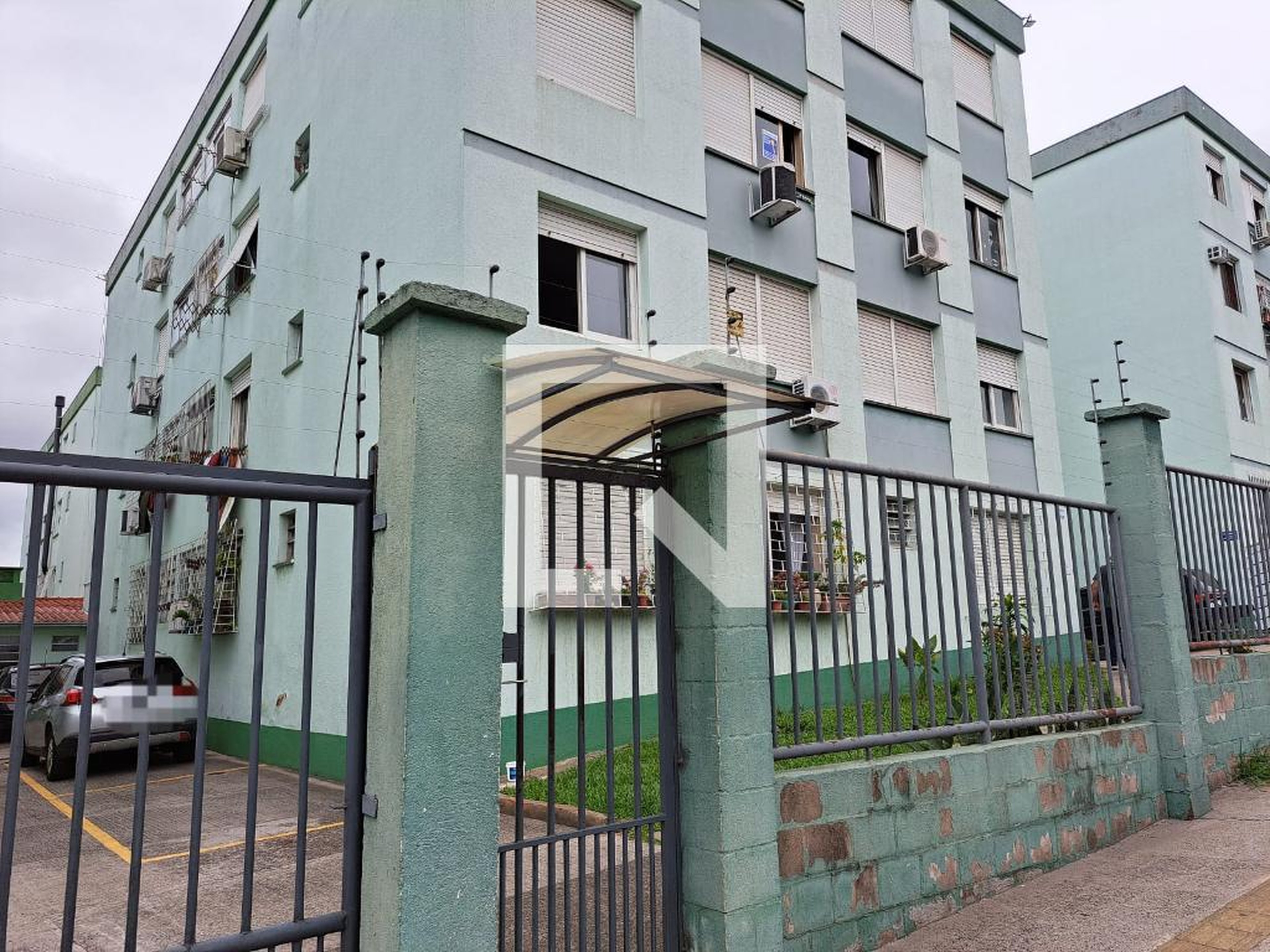 Fachada Condomínio em Avenida Juscelino Kubitschek de Oliveira, 1055