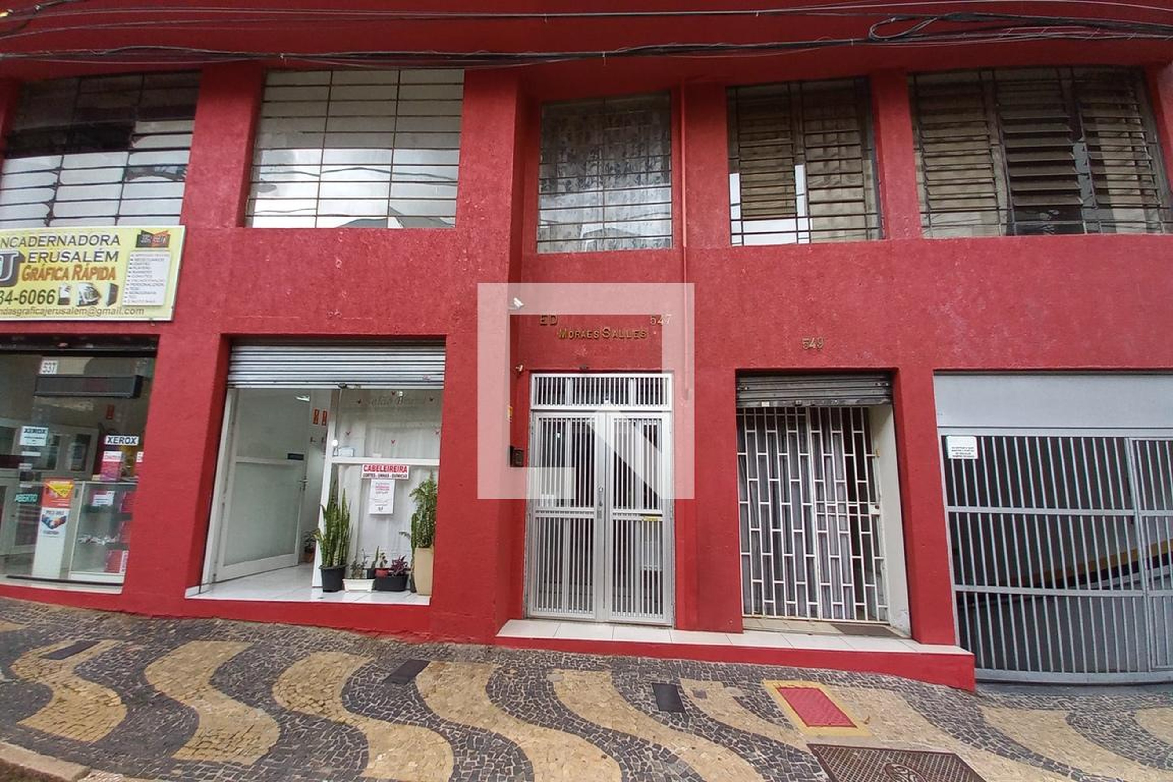 Fachada do Prédio Condomínio em Rua Antônio Cesarino, 547