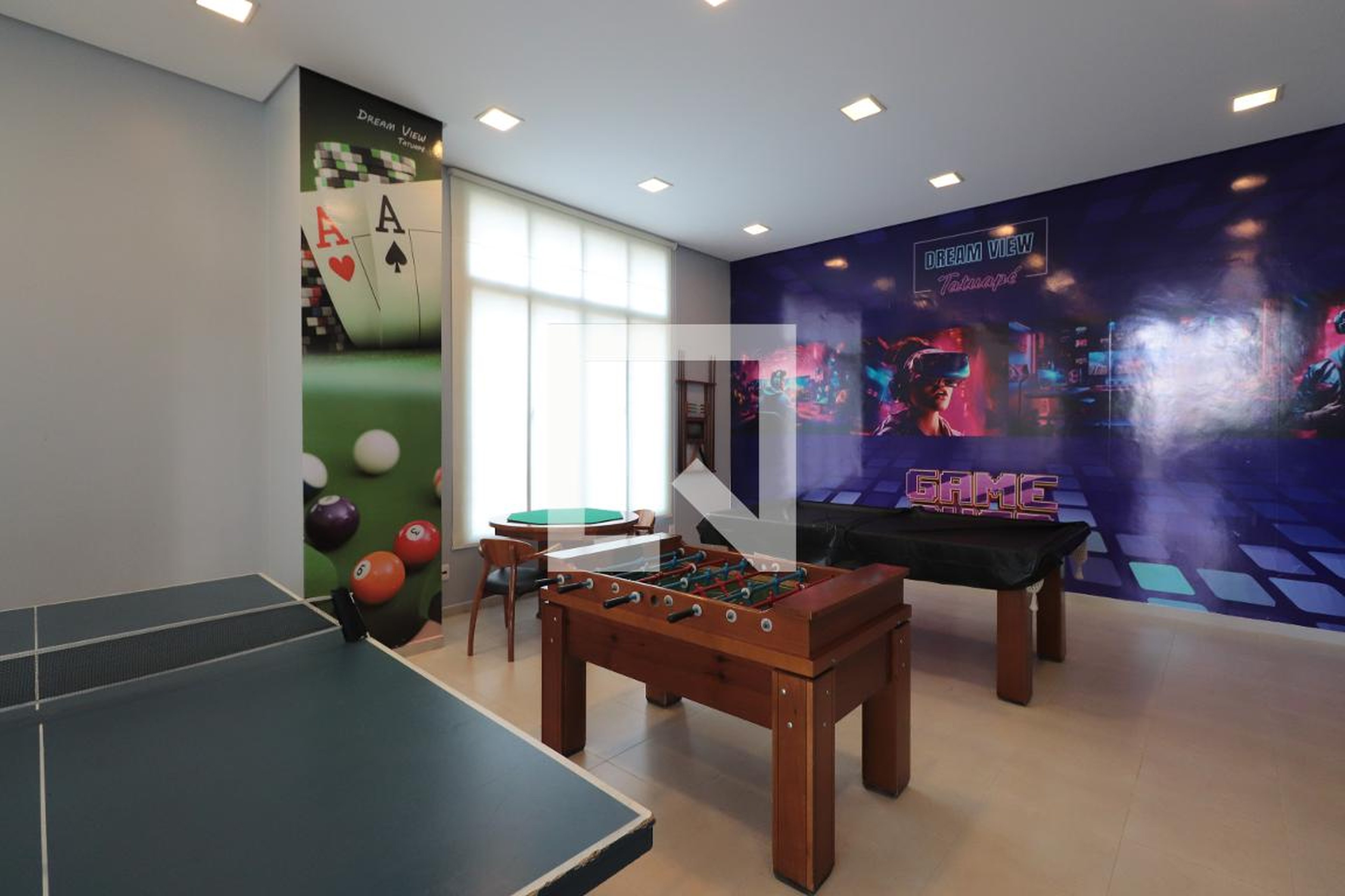 Sala de Jogos - Dream View Tatuapé