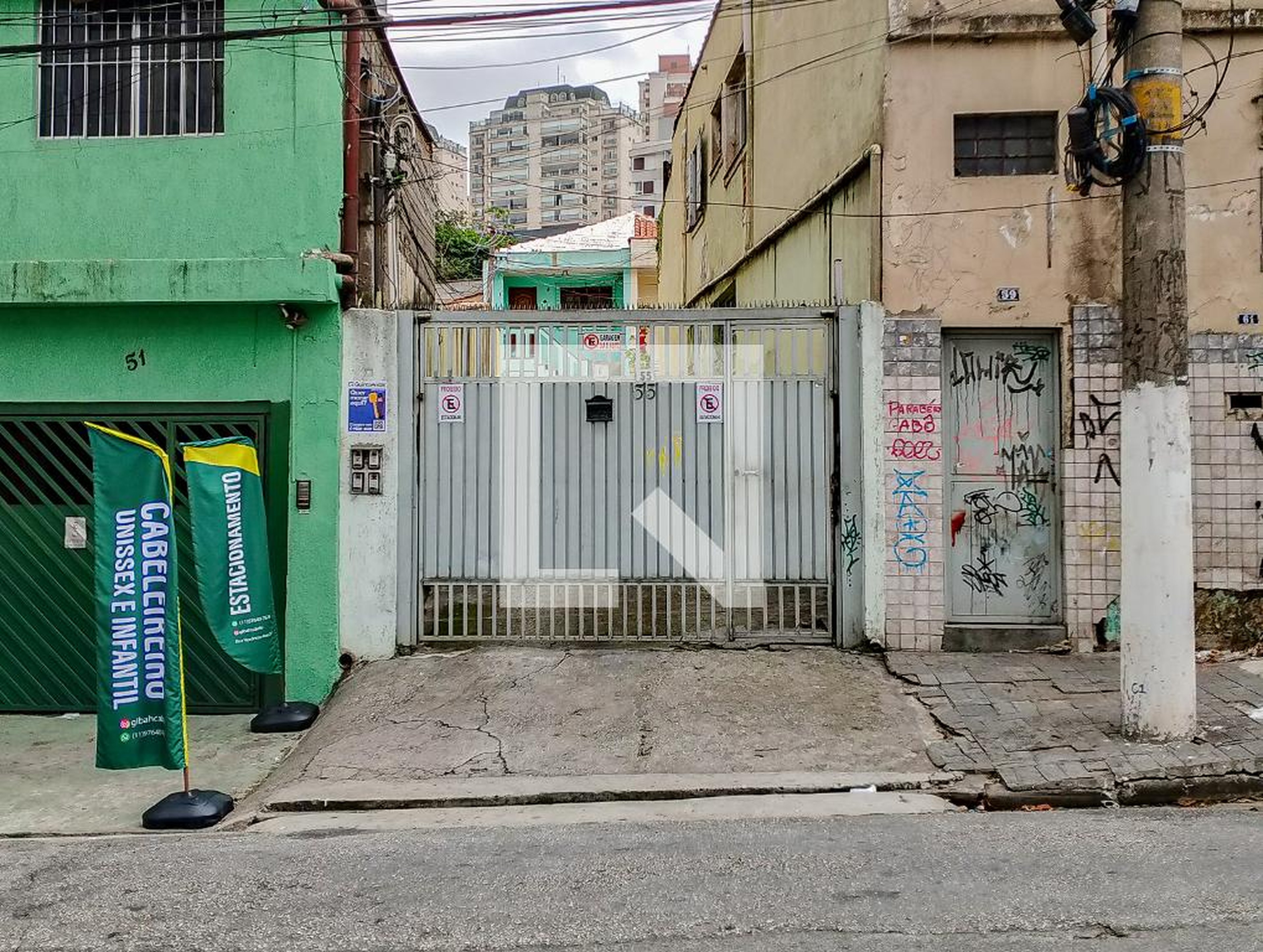 Fachada Condomínio em Rua Venâncio Aires, 55