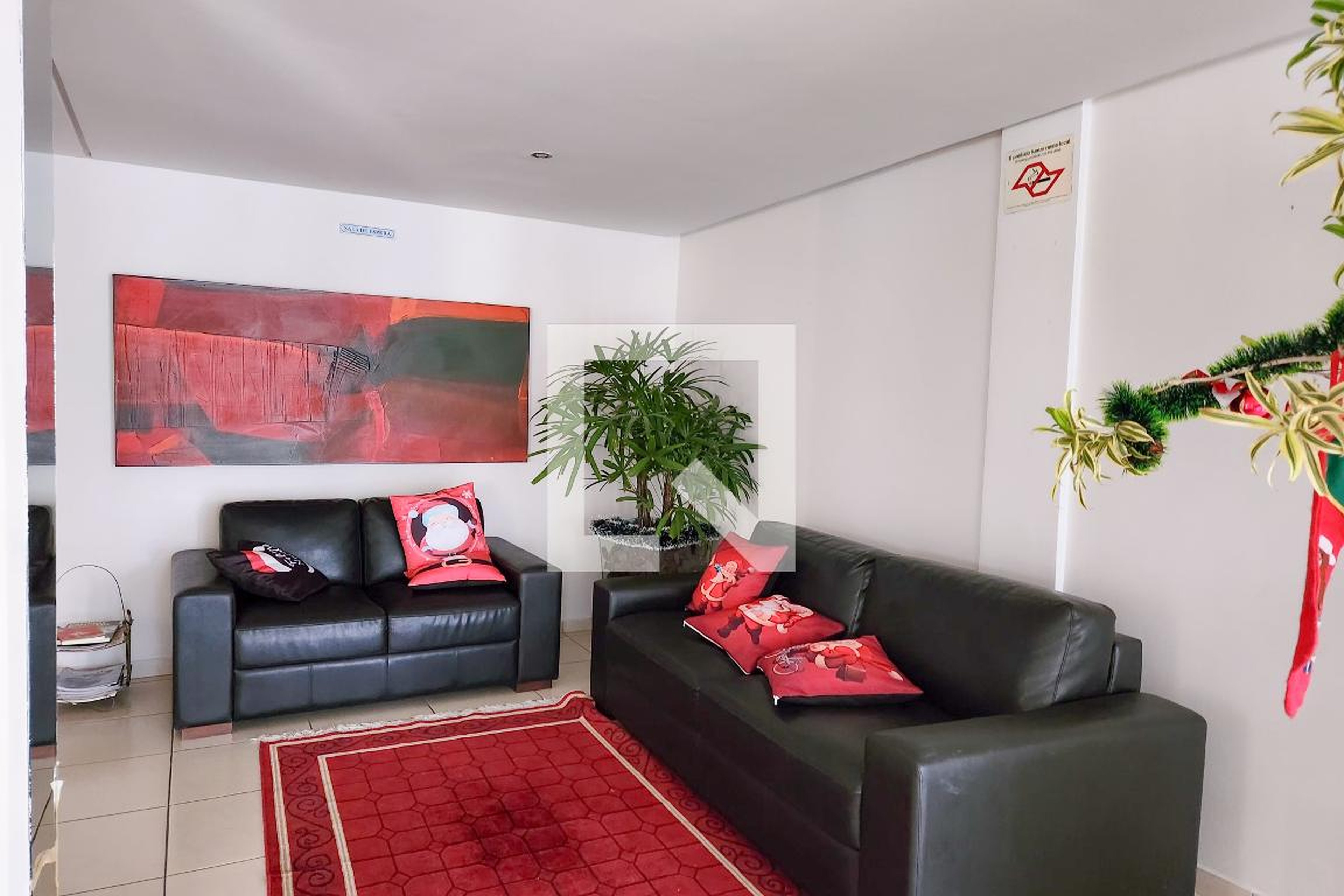 Hall de entrada Edifício Santa Mônica