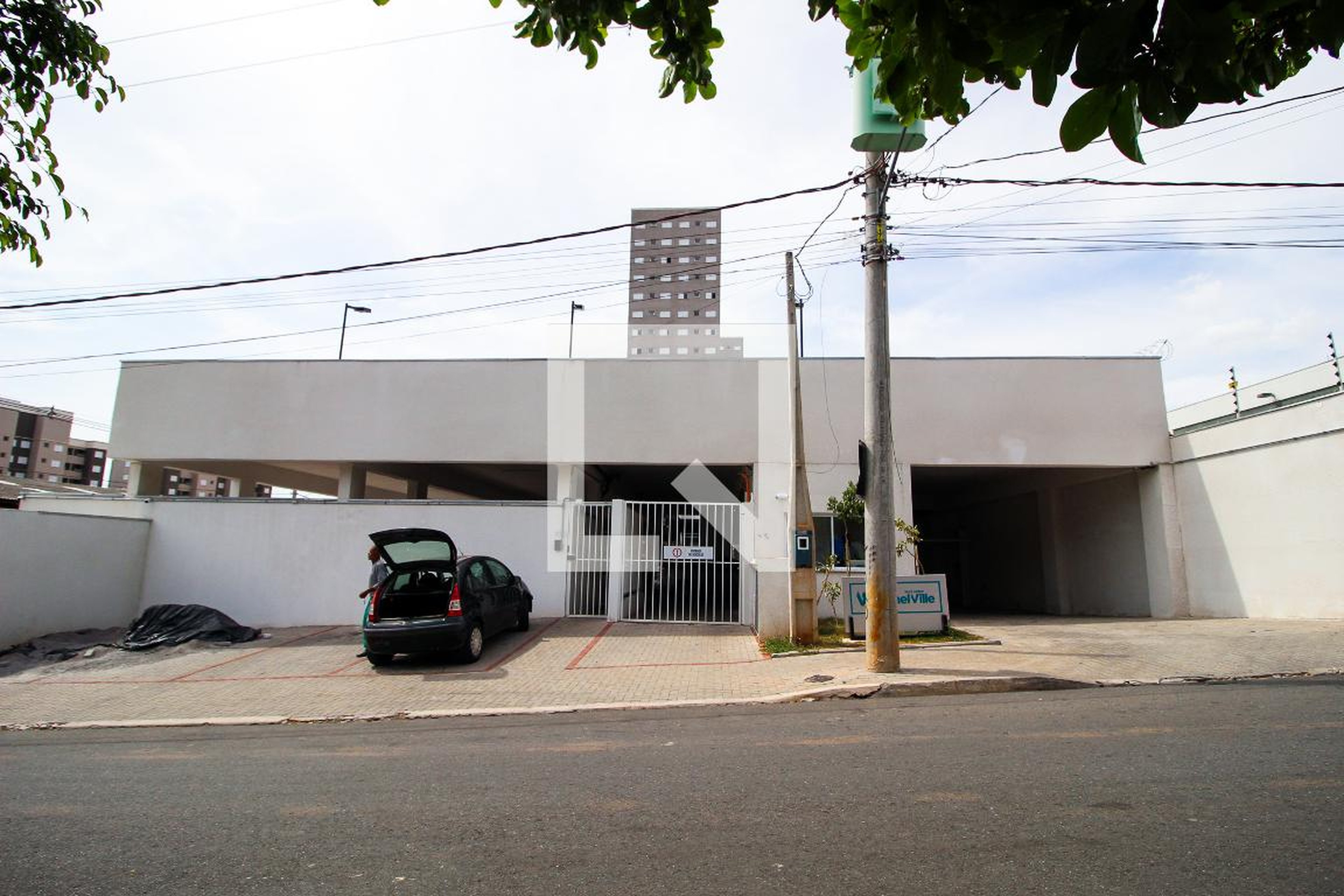 Fachada do Prédio Residencial Vale Verde Wanel Ville