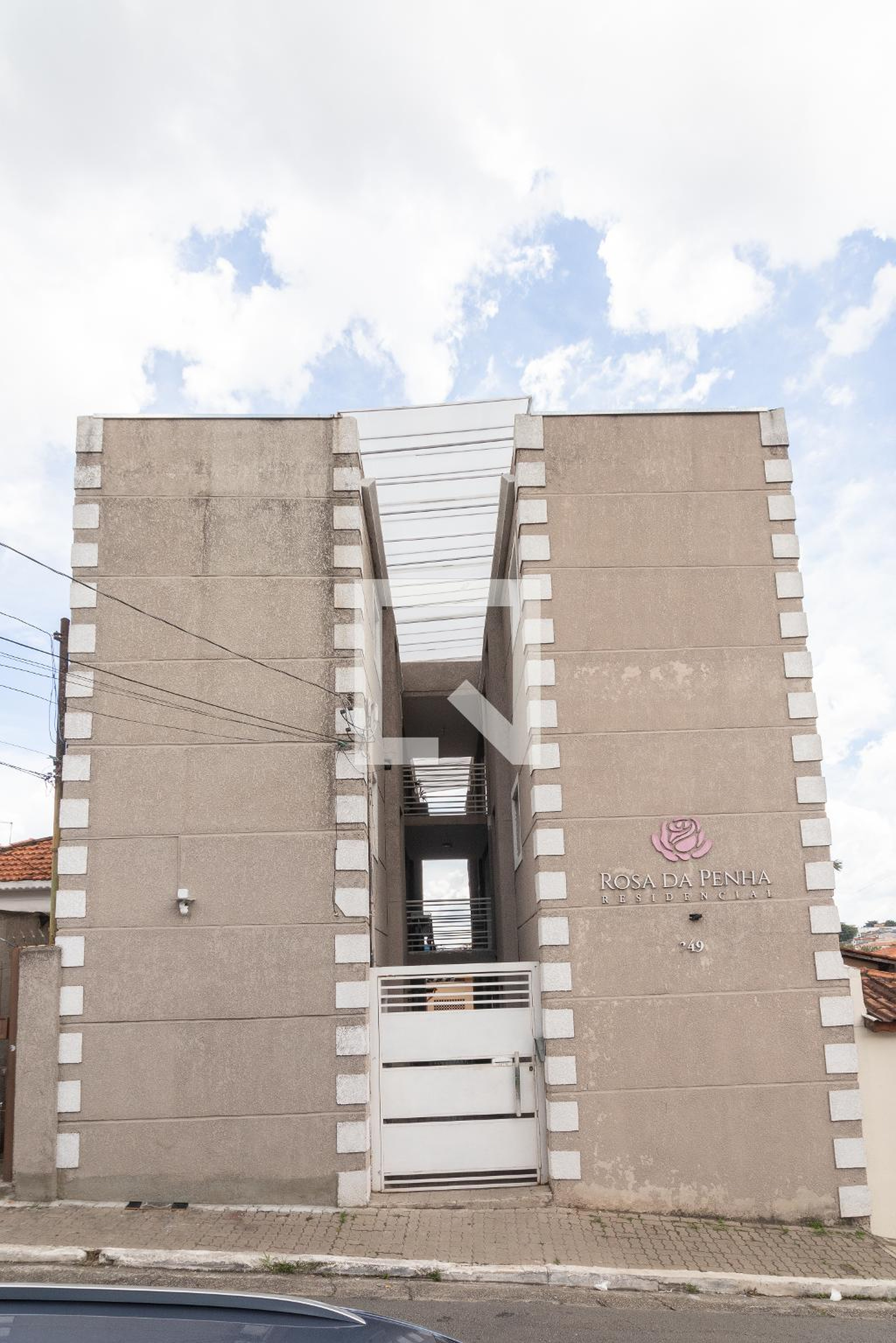 Fachada Condomínio Rosa da Penha Residencial