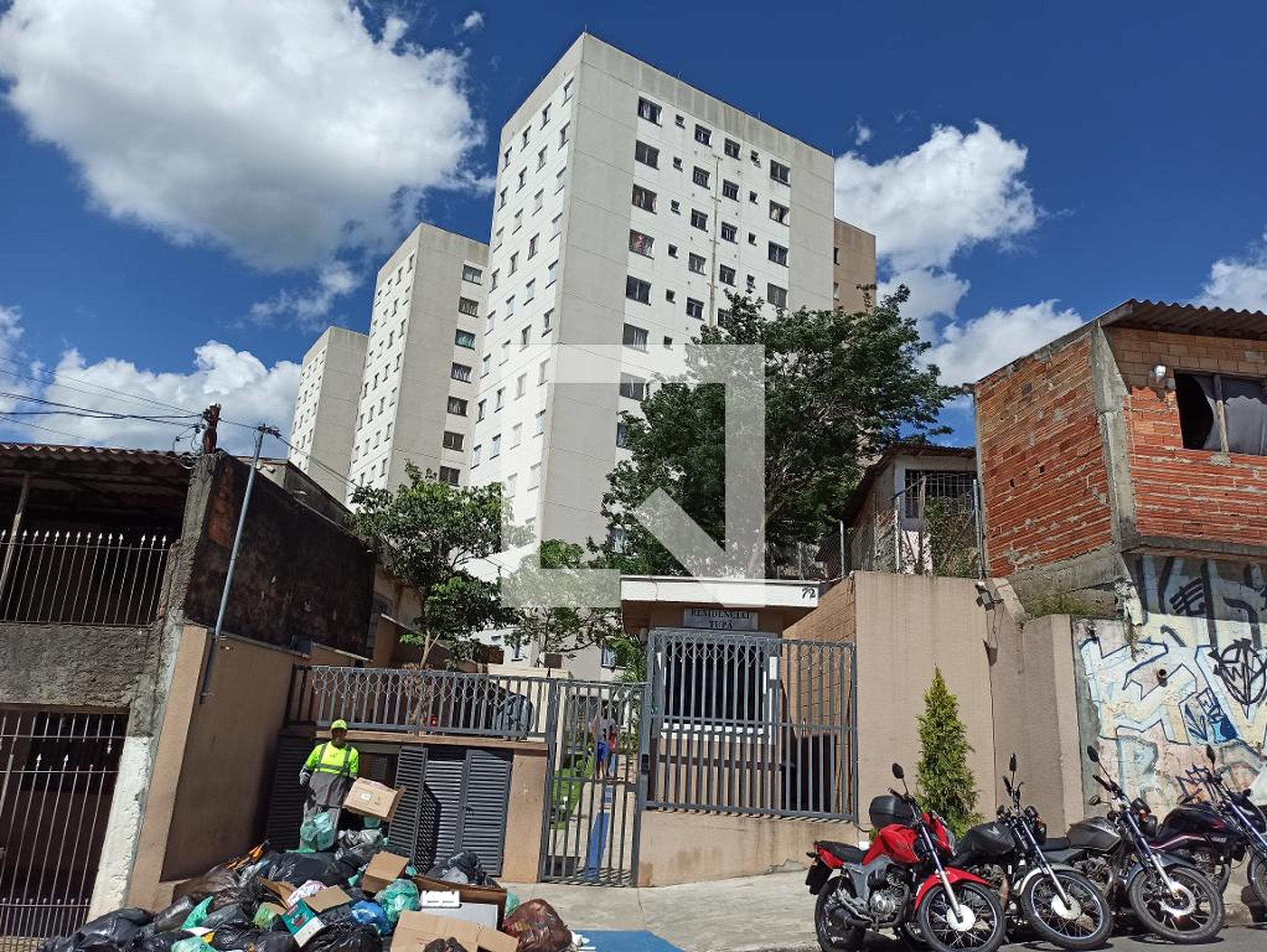 Fachada do Prédio Residencial Tupã
