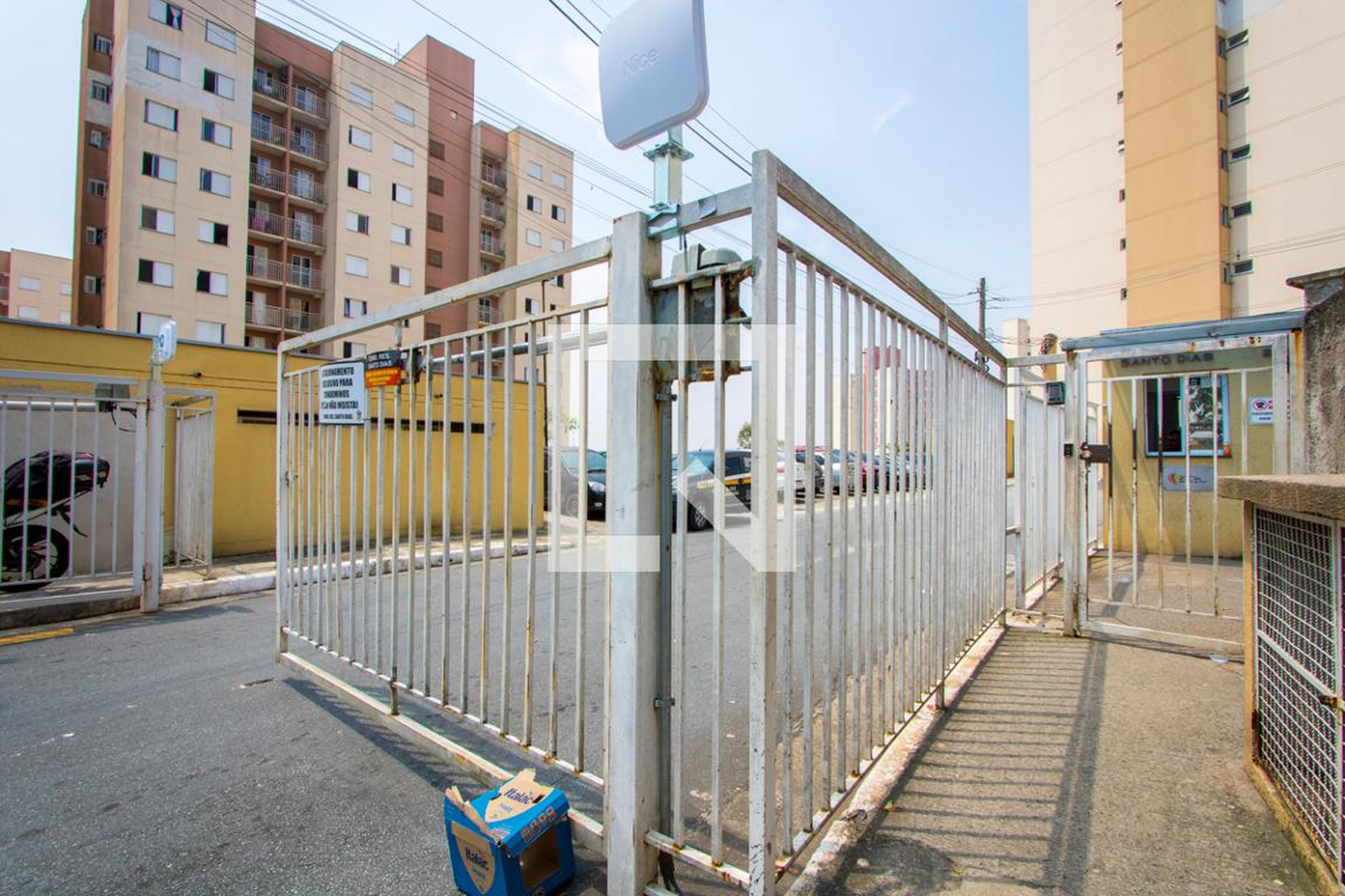 Fachada do condomínio Condomínio Santo Dias