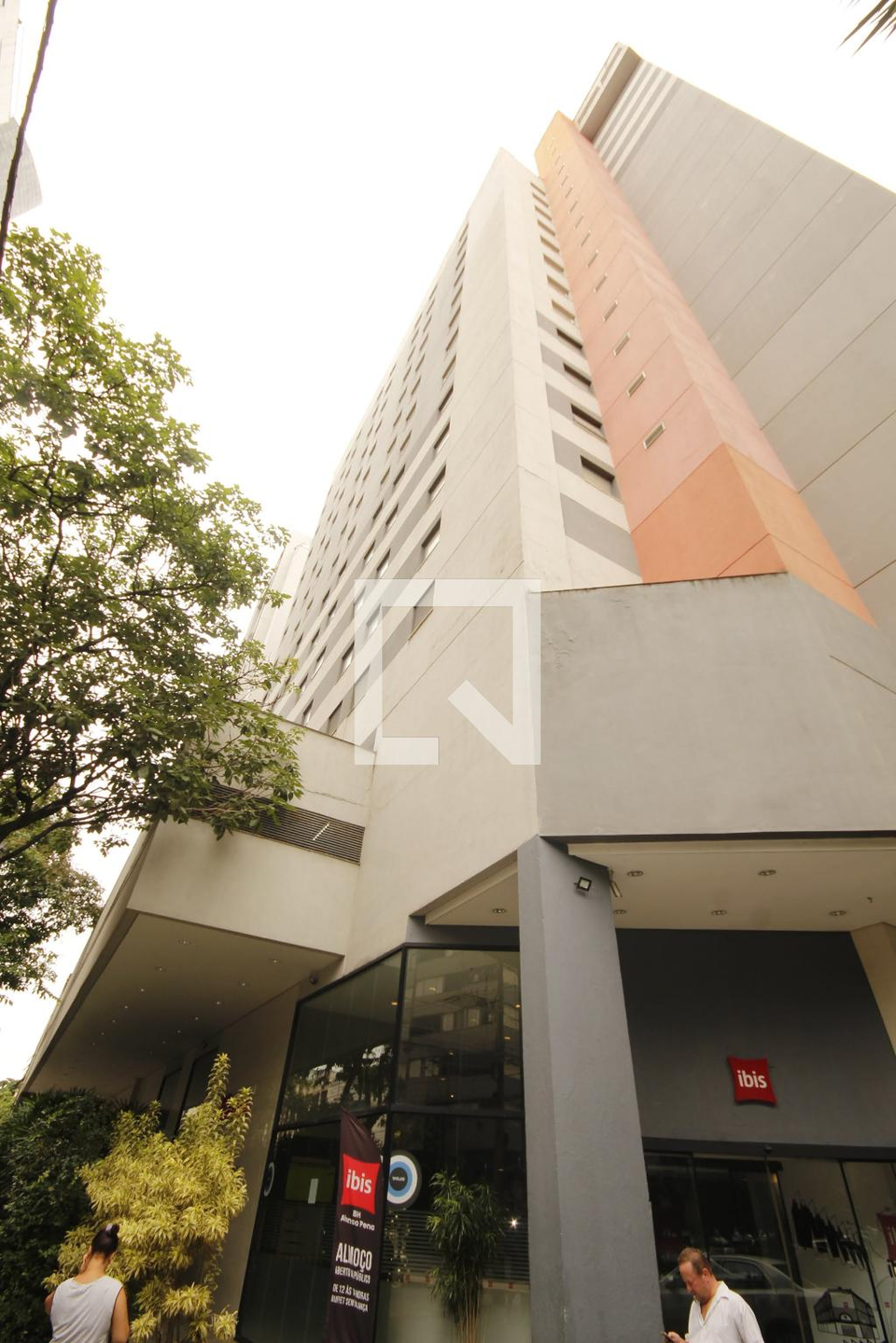 Fachada Condomínio Ibis BH Afonso Pena Savassi