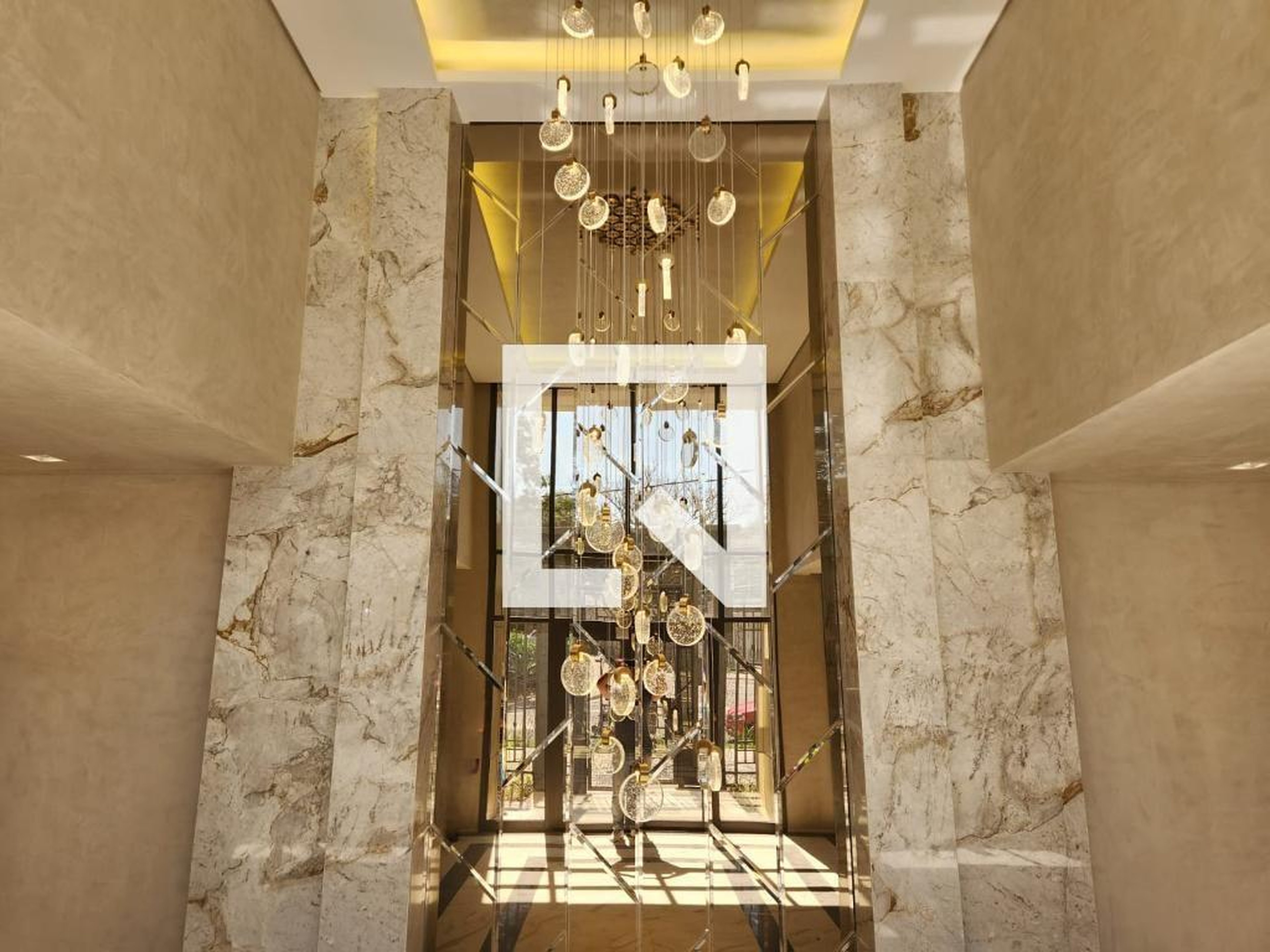 Hall de entrada - Residencial Haus