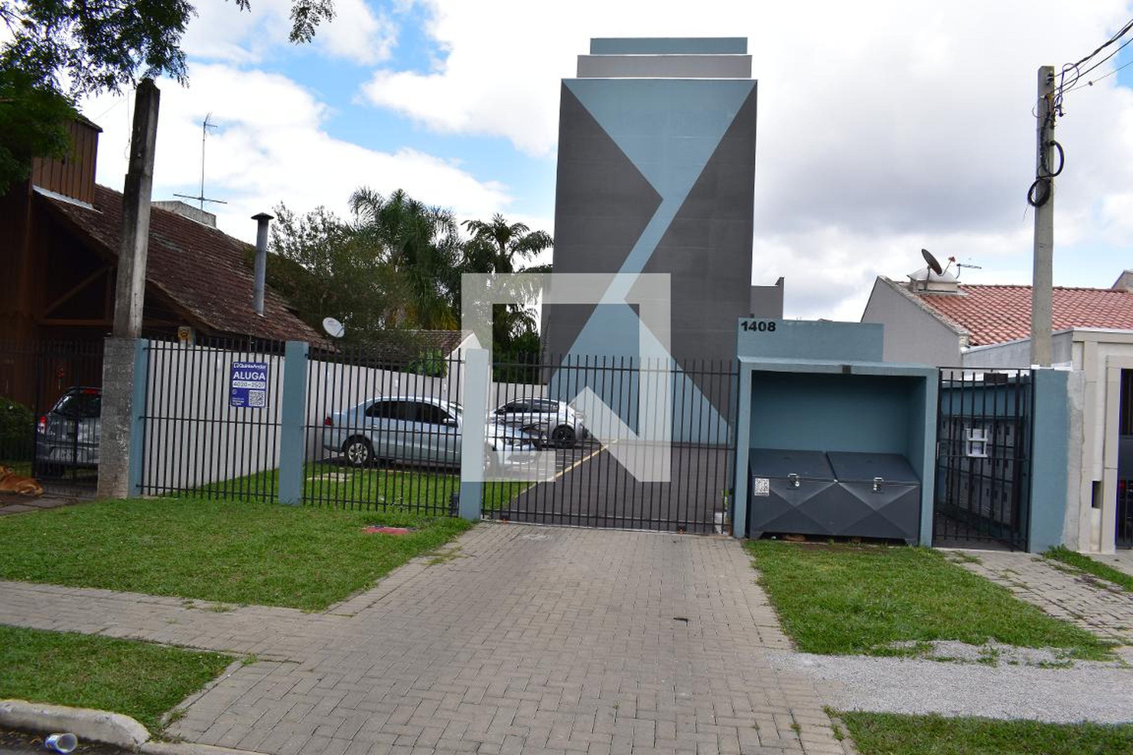 Fachada do condomínio Residencial Jorge Chueri