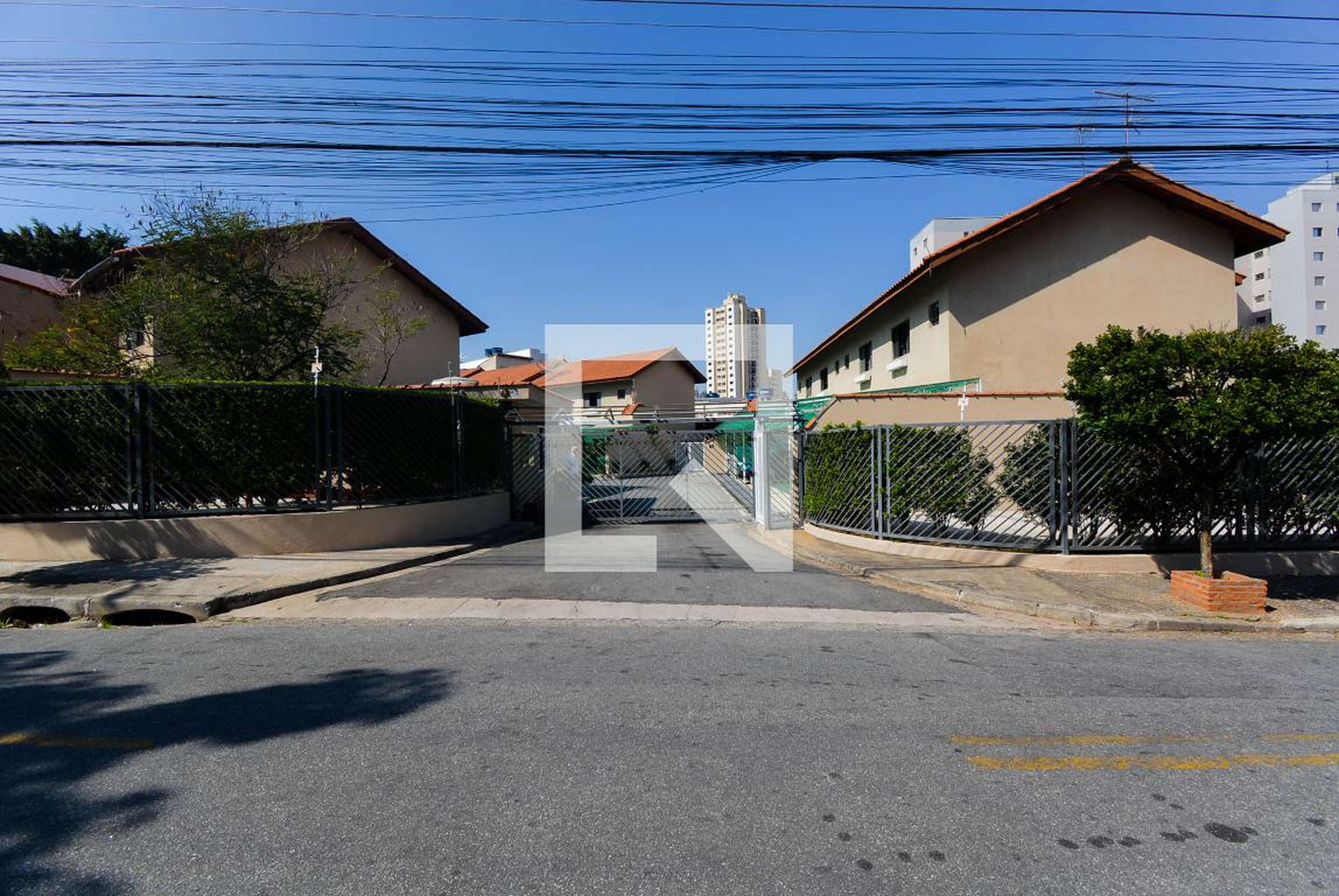 Fachada do Condomínio Residencial Flamboyant