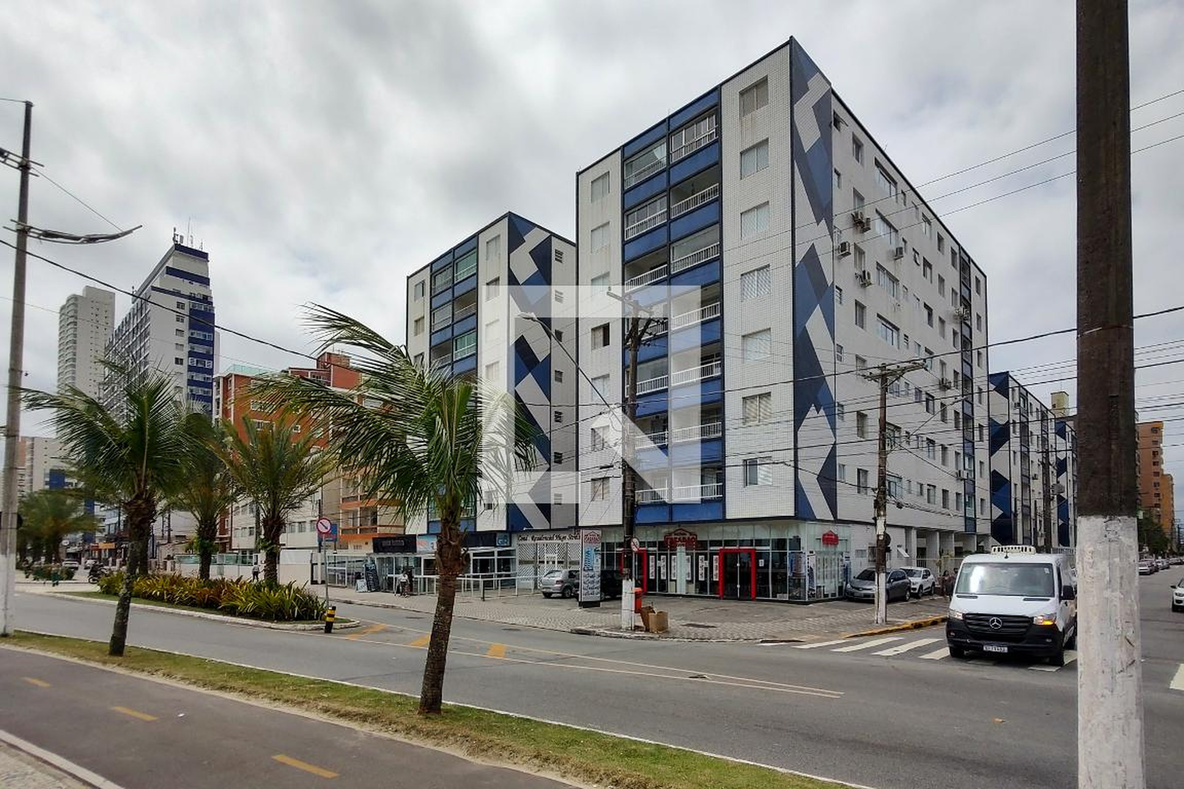 Fachada do Prédio Condomínio em Avenida Presidente Castelo Branco, 1340
