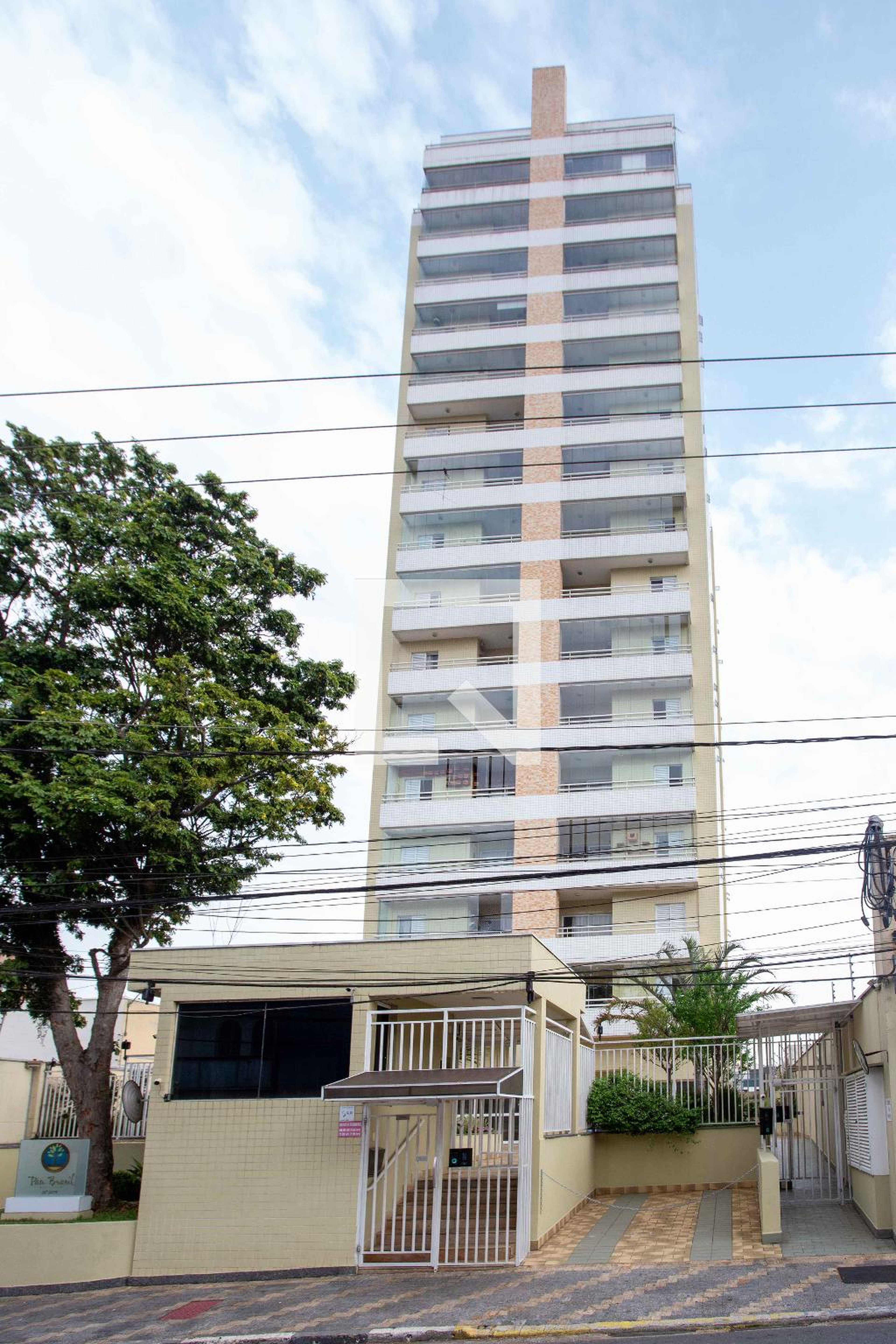 Fachada do Prédio Residencial Pau Brasil