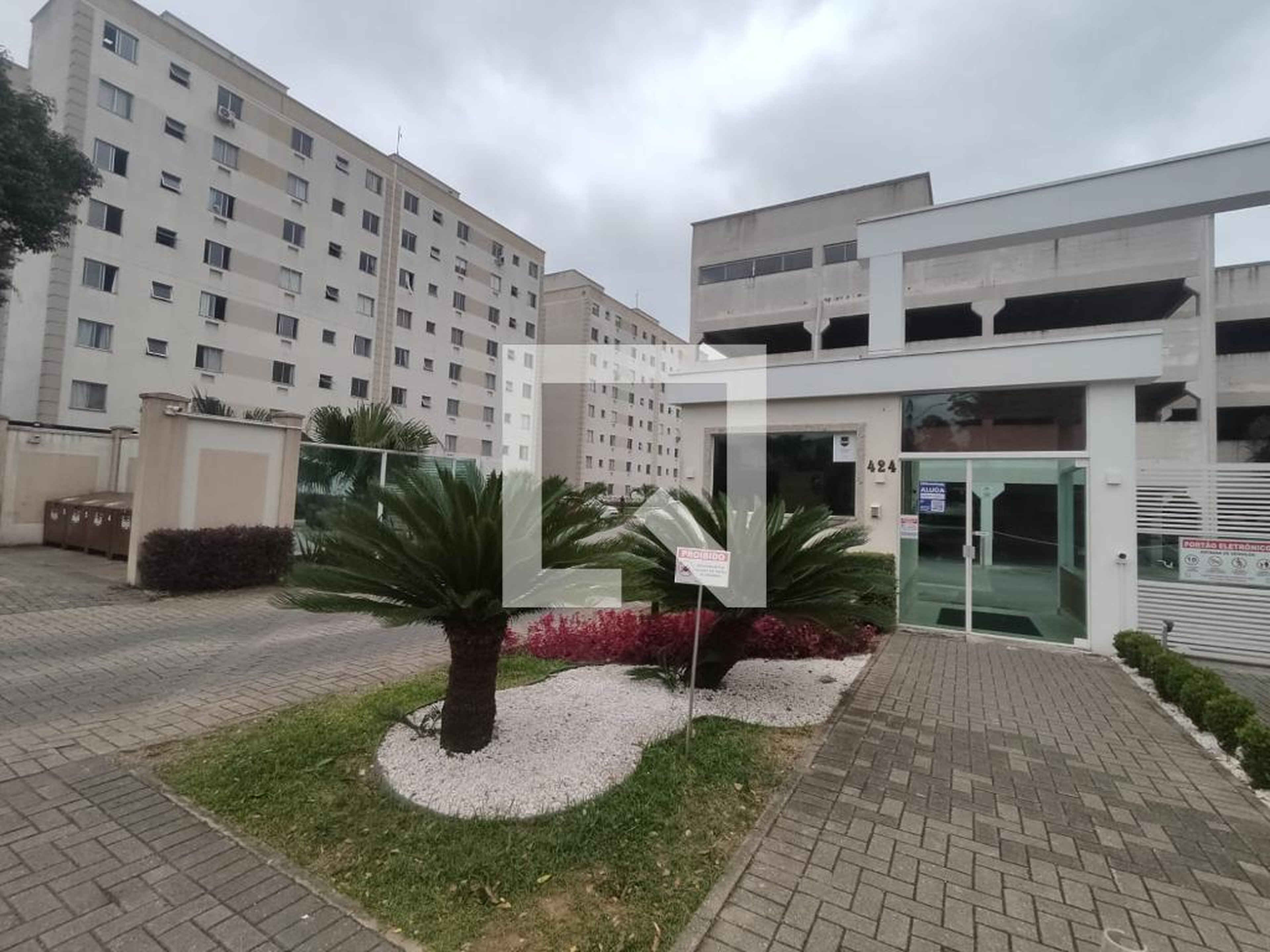 Fachada do condomínio Condomínio Spazio Connection