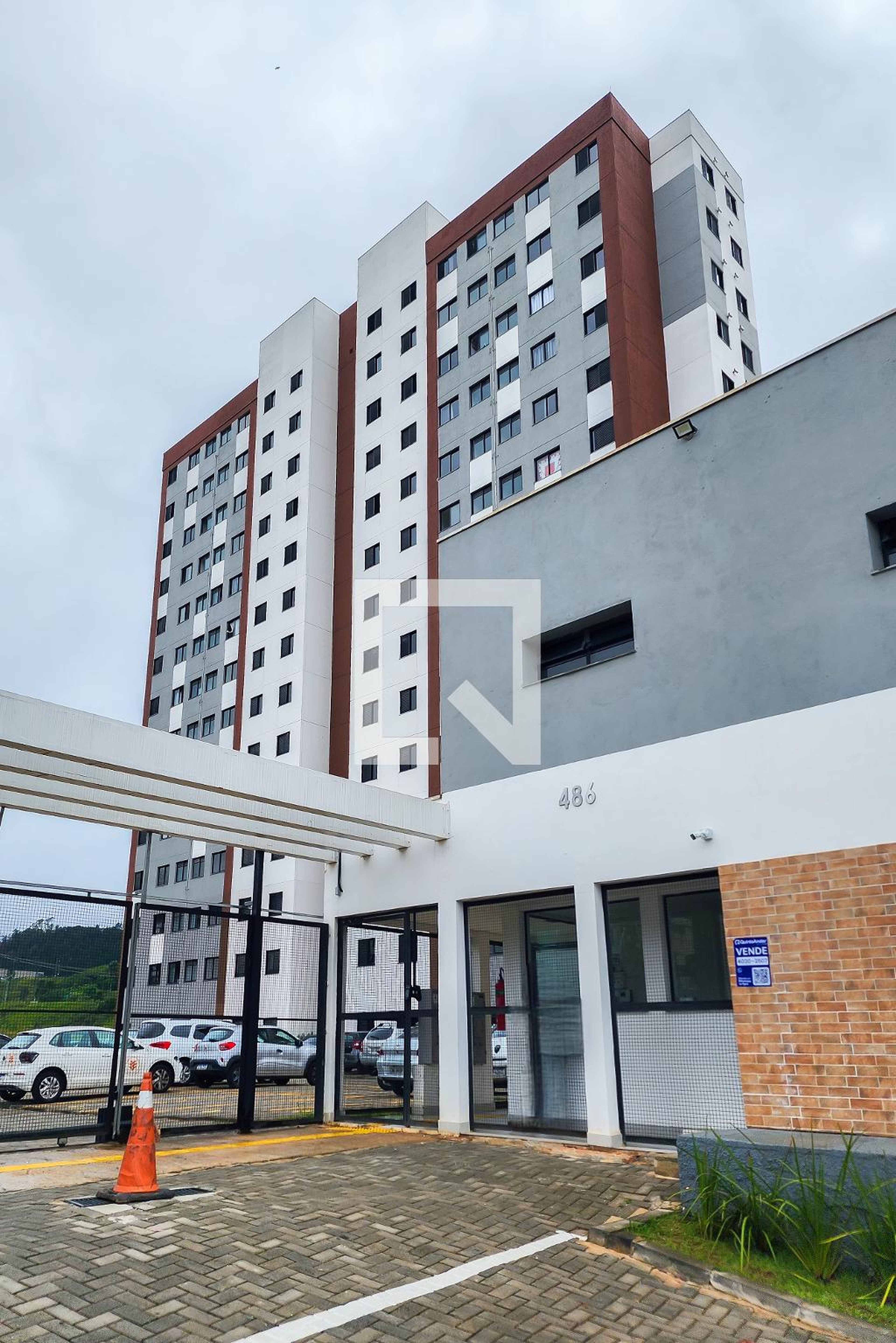 Fachada do Condomínio Condomínio Passeio Anchieta Residencial