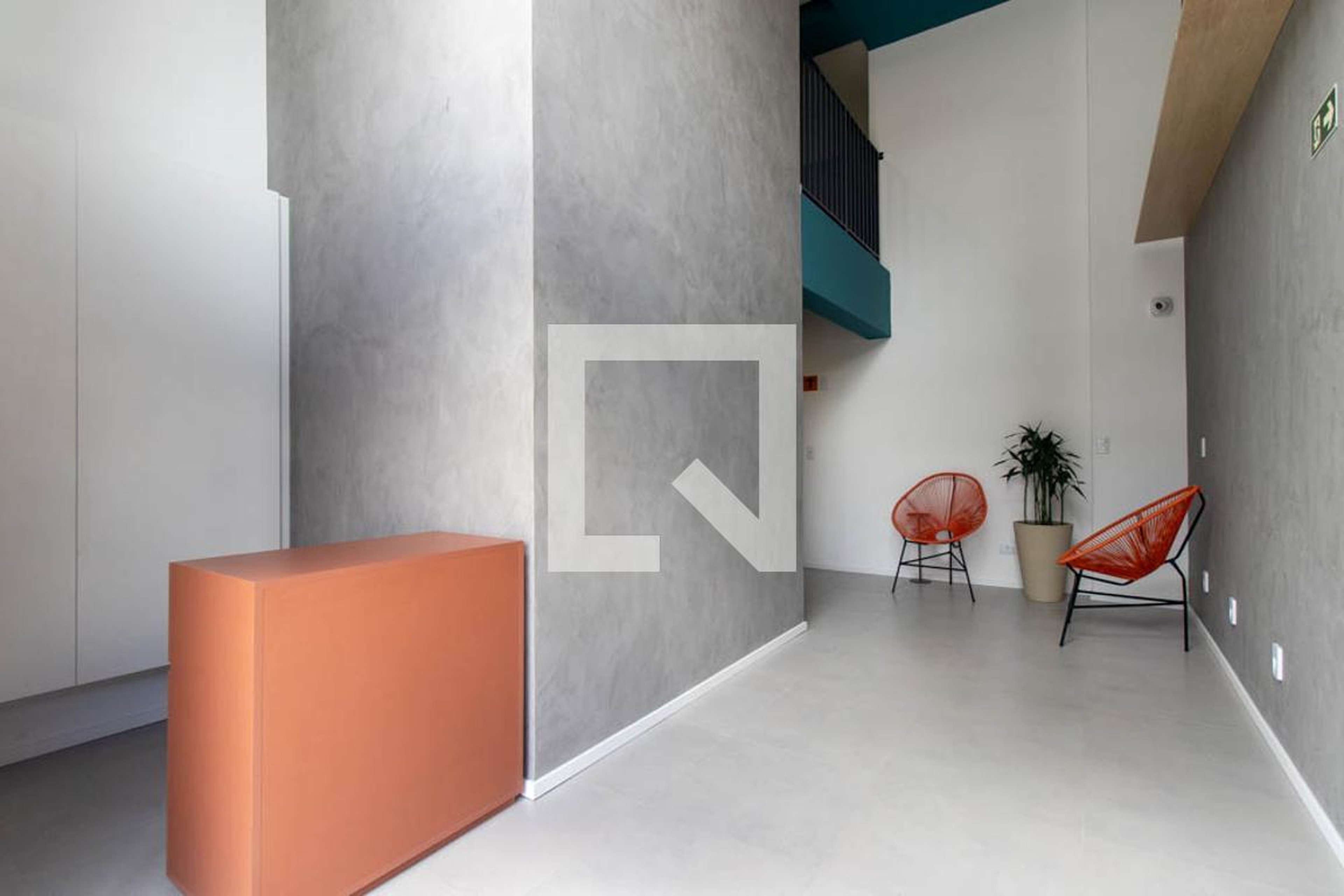 Hall de entrada Condomínio em Rua Iapó, 1265