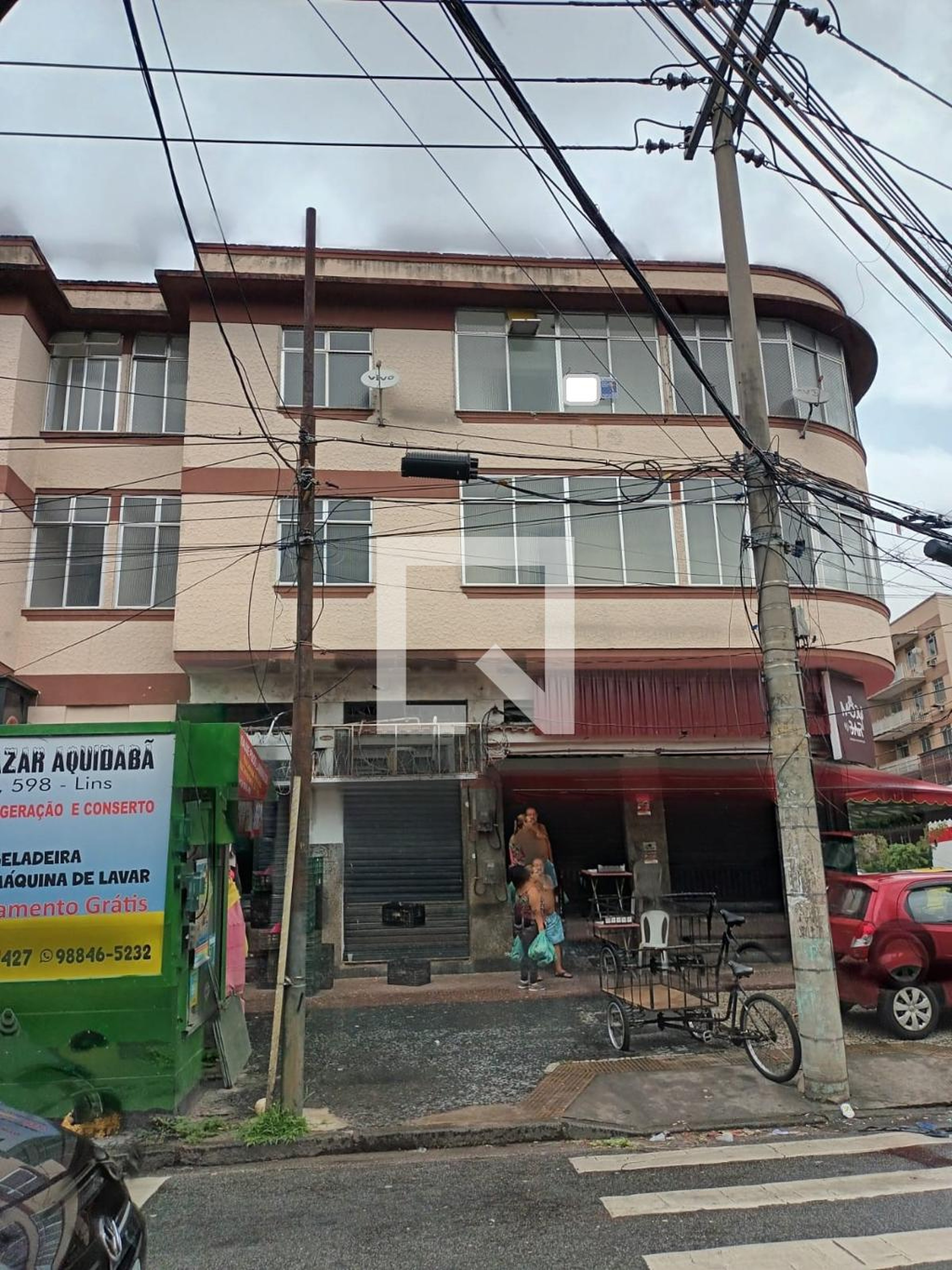 Fachada Condomínio em Rua Aquidabã, 581