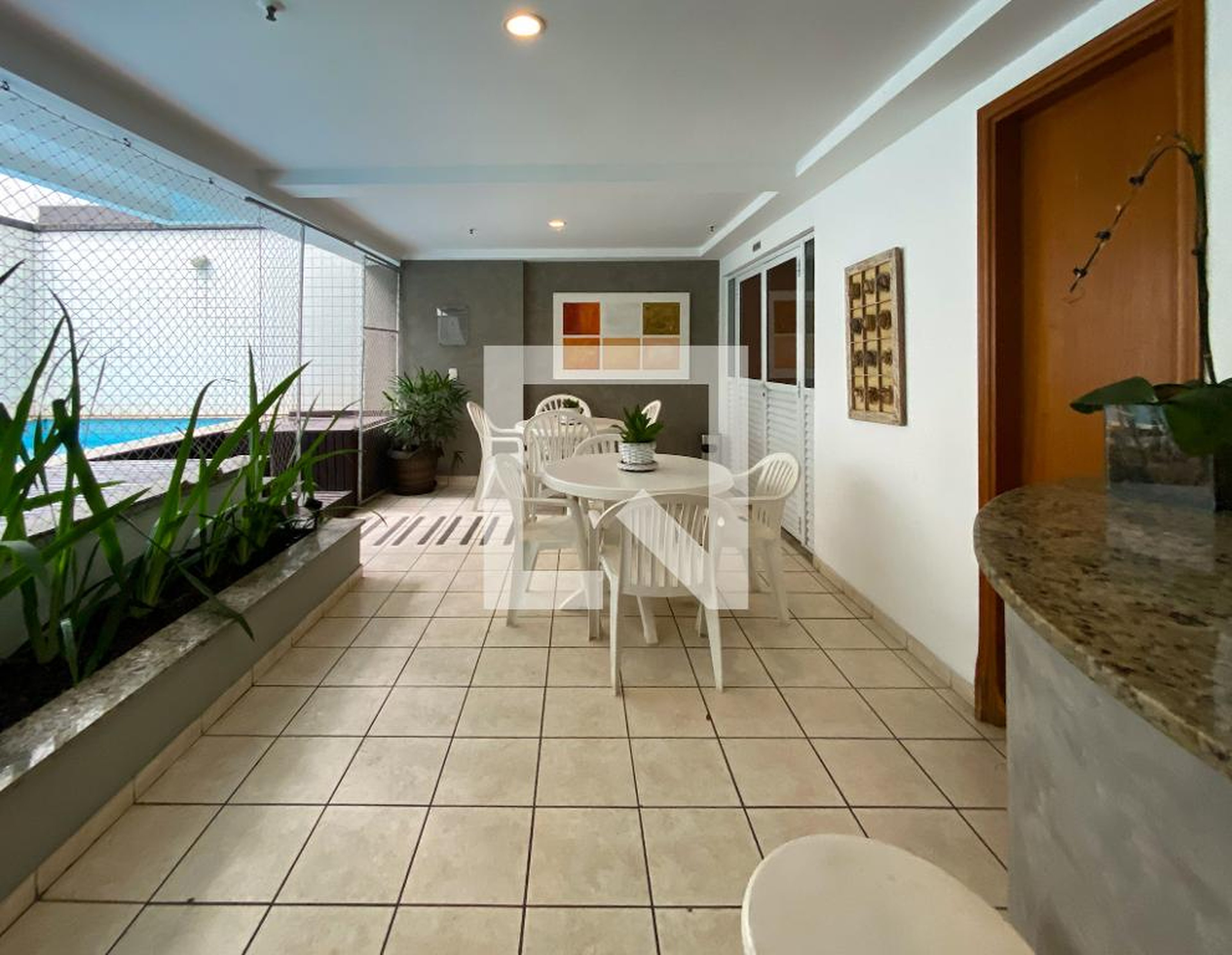 Área comum - Lagoa Firts