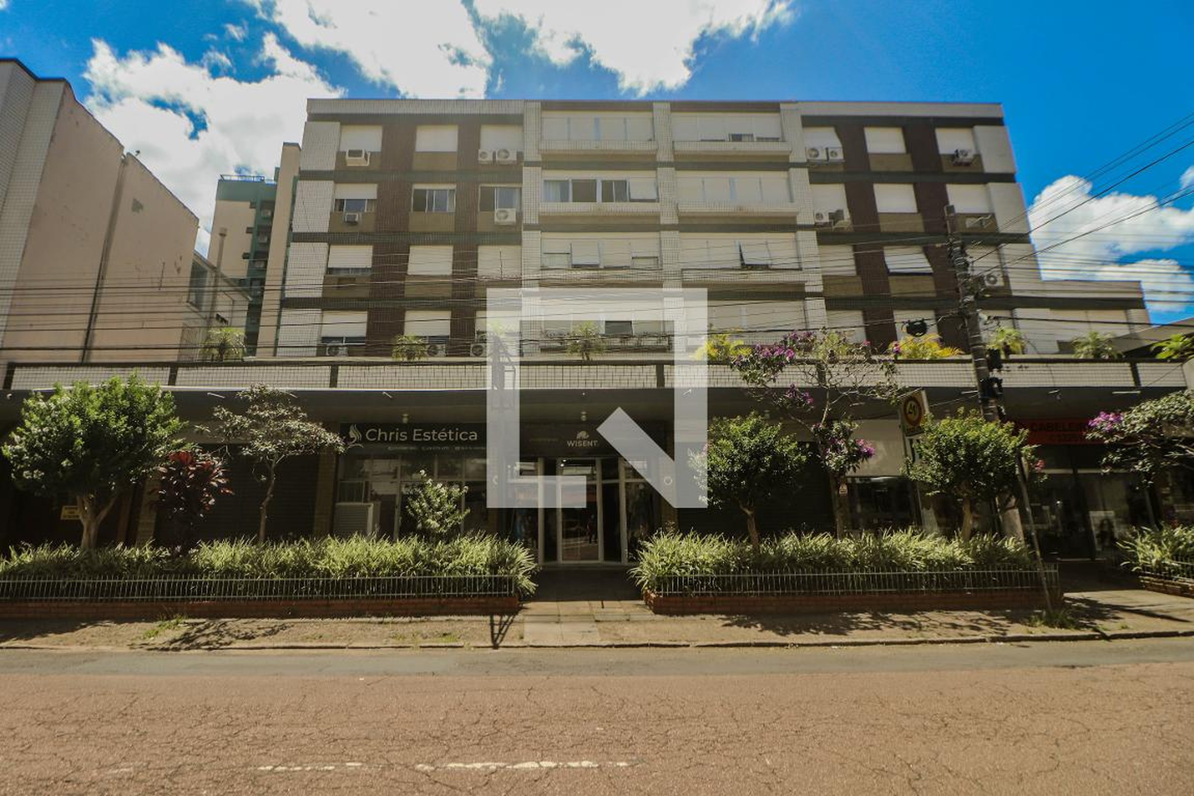 Fachada Condomínio em Avenida Benjamin Constant, 961