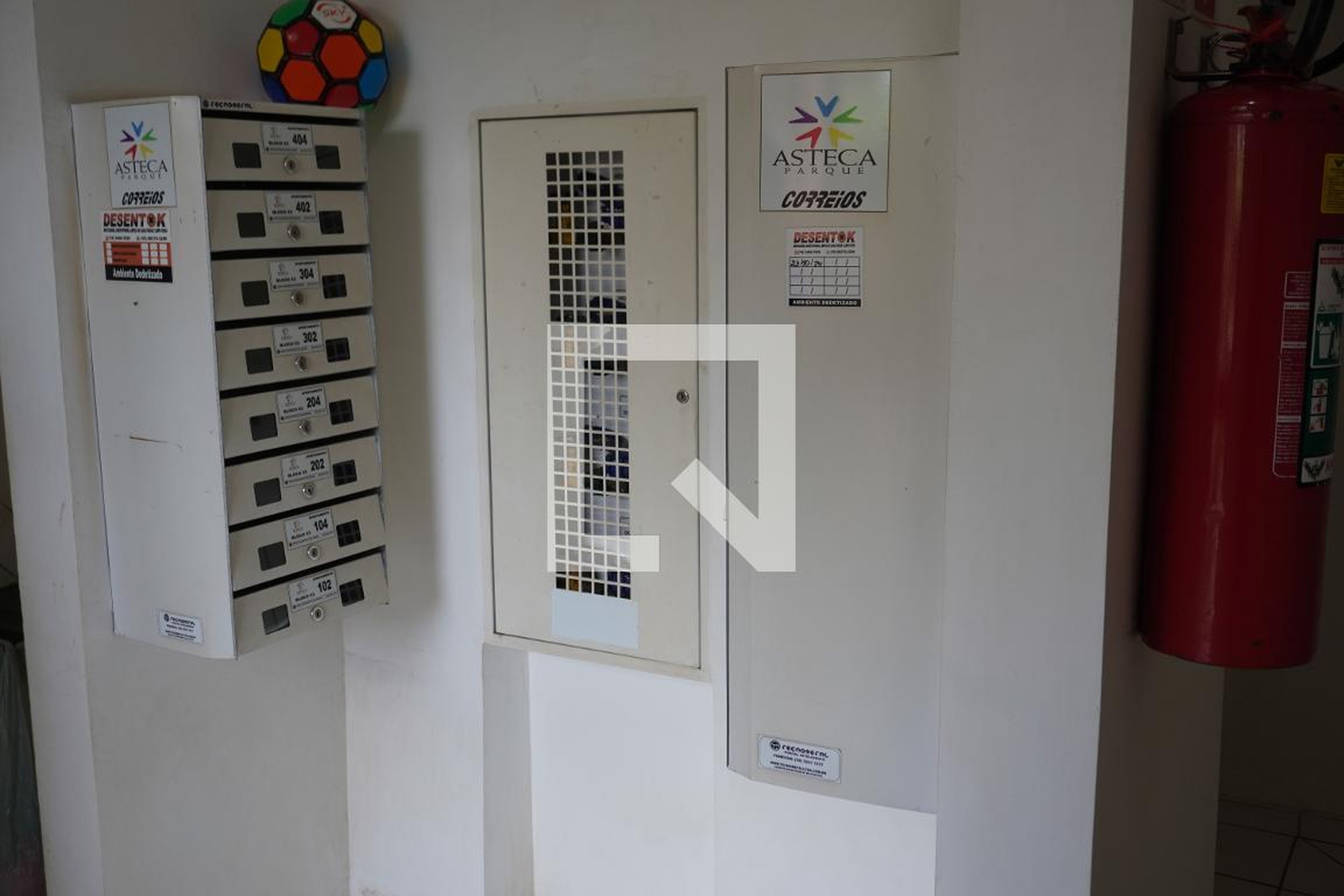 Hall de entrada - Residencial Parque Asteca