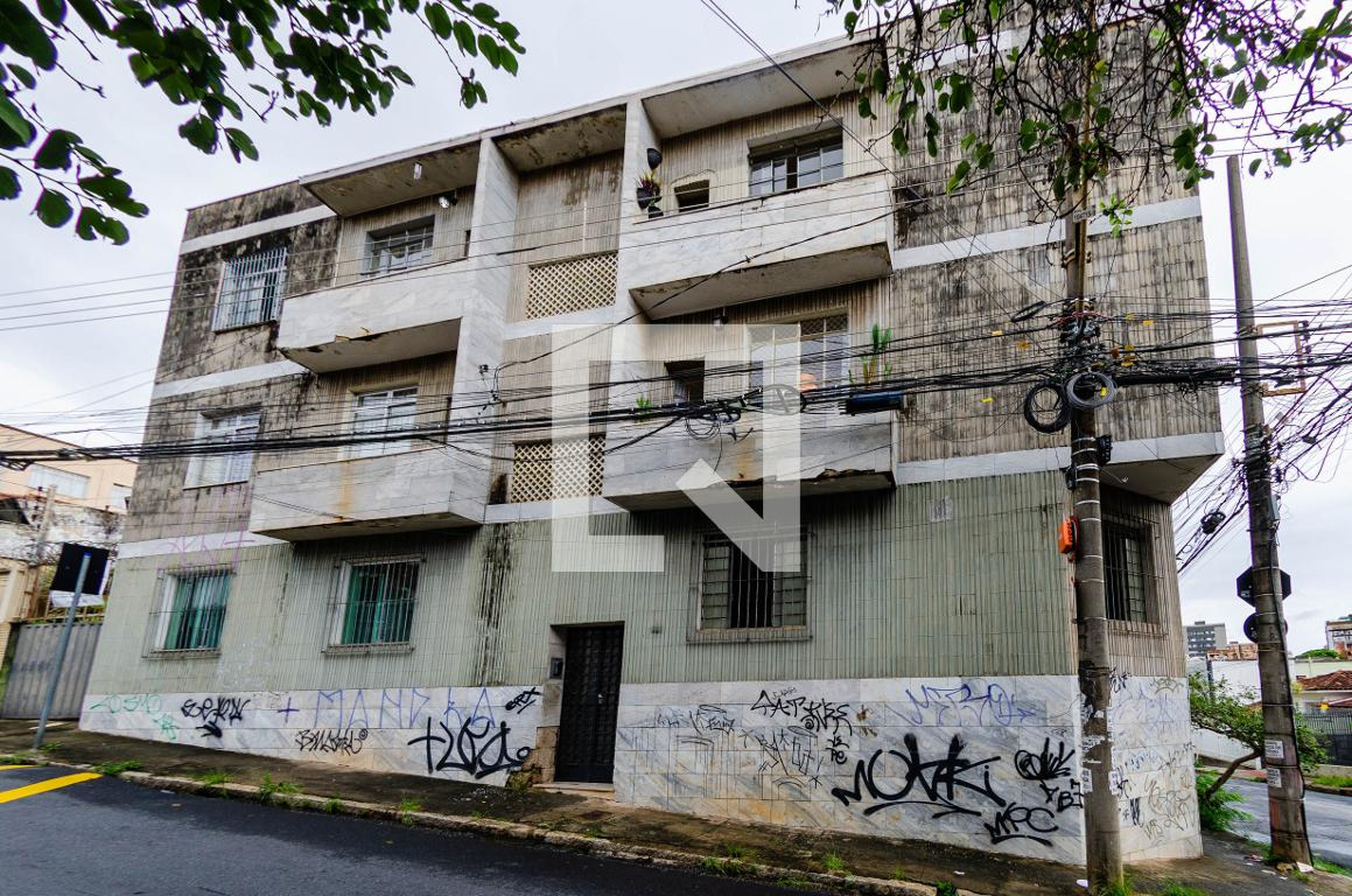 Fachada Condomínio em Rua Campos Elíseos, 10