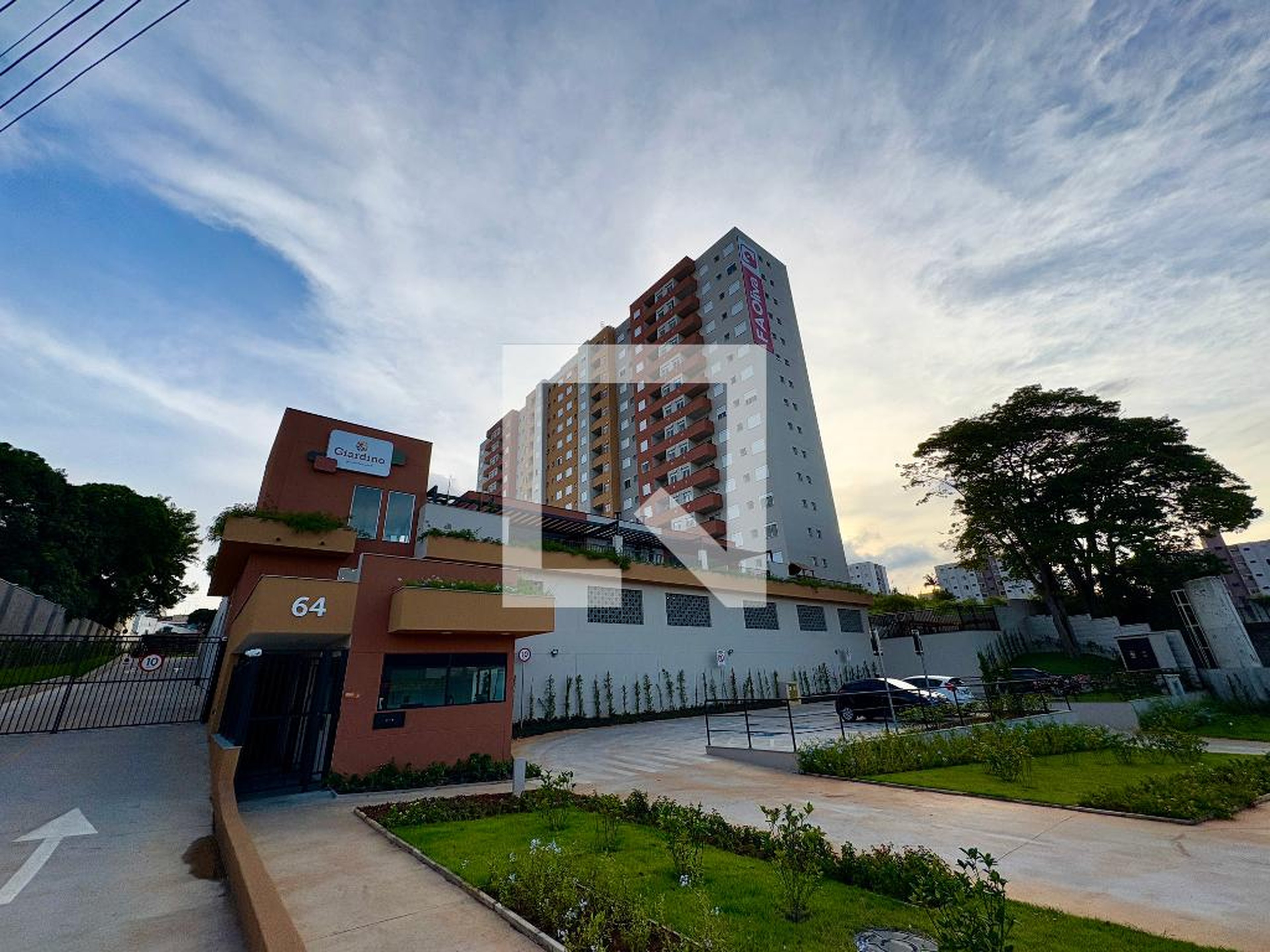 Fachada do Condomínio Condomínio Giardino