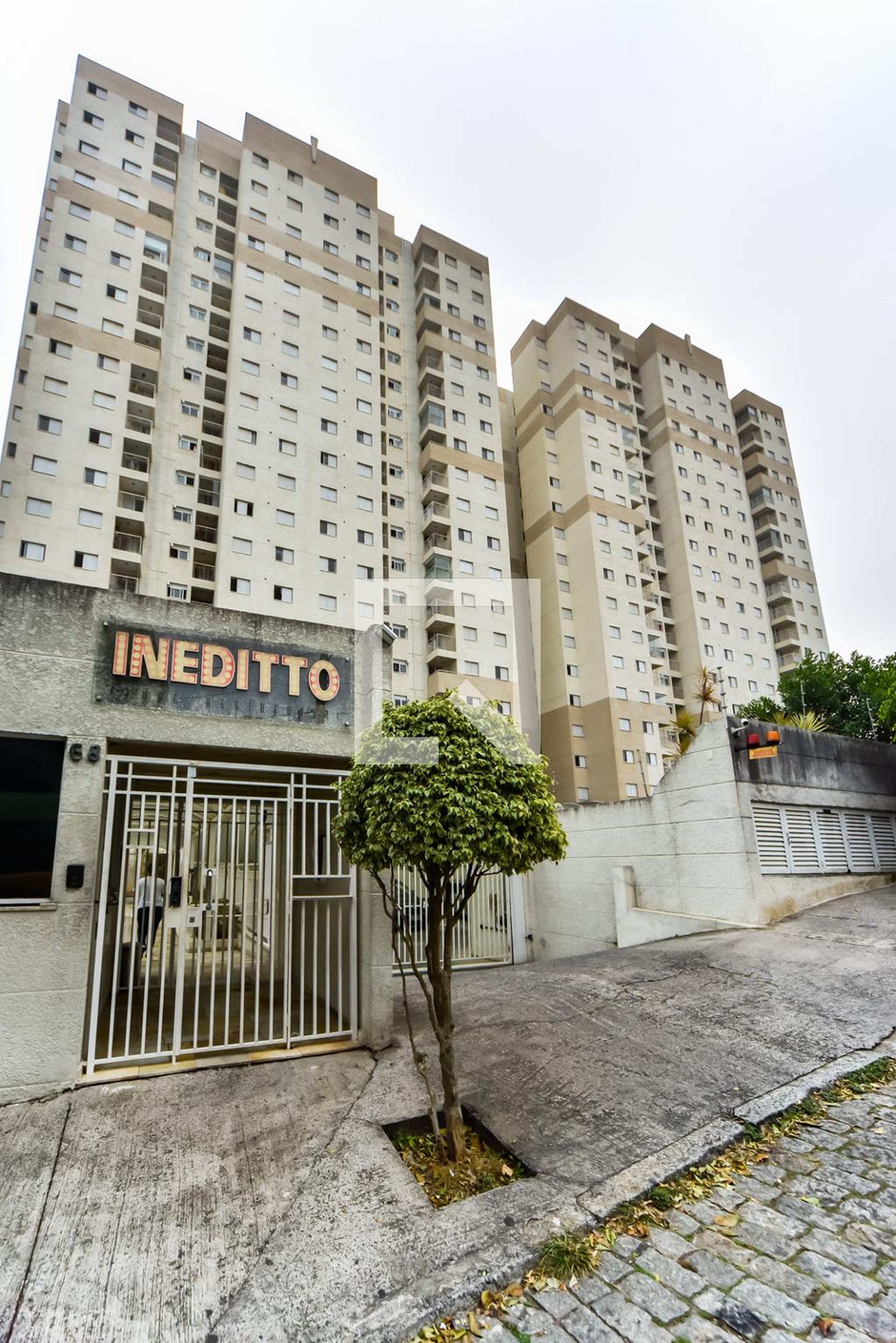 Fachada do Condomínio Condomínio Ineditto Club Residencial