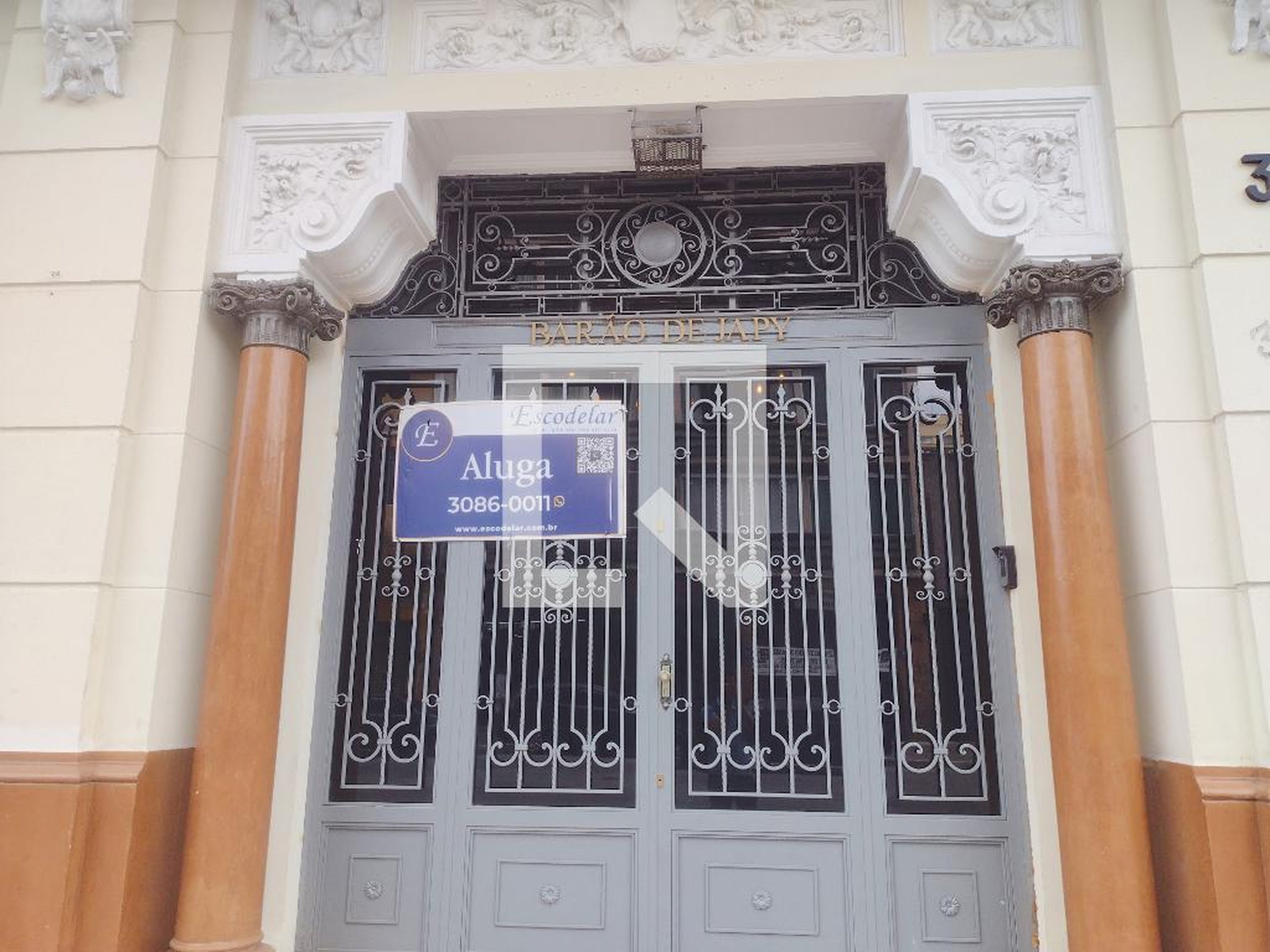 Fachada do Prédio Edifício Barão de Japy