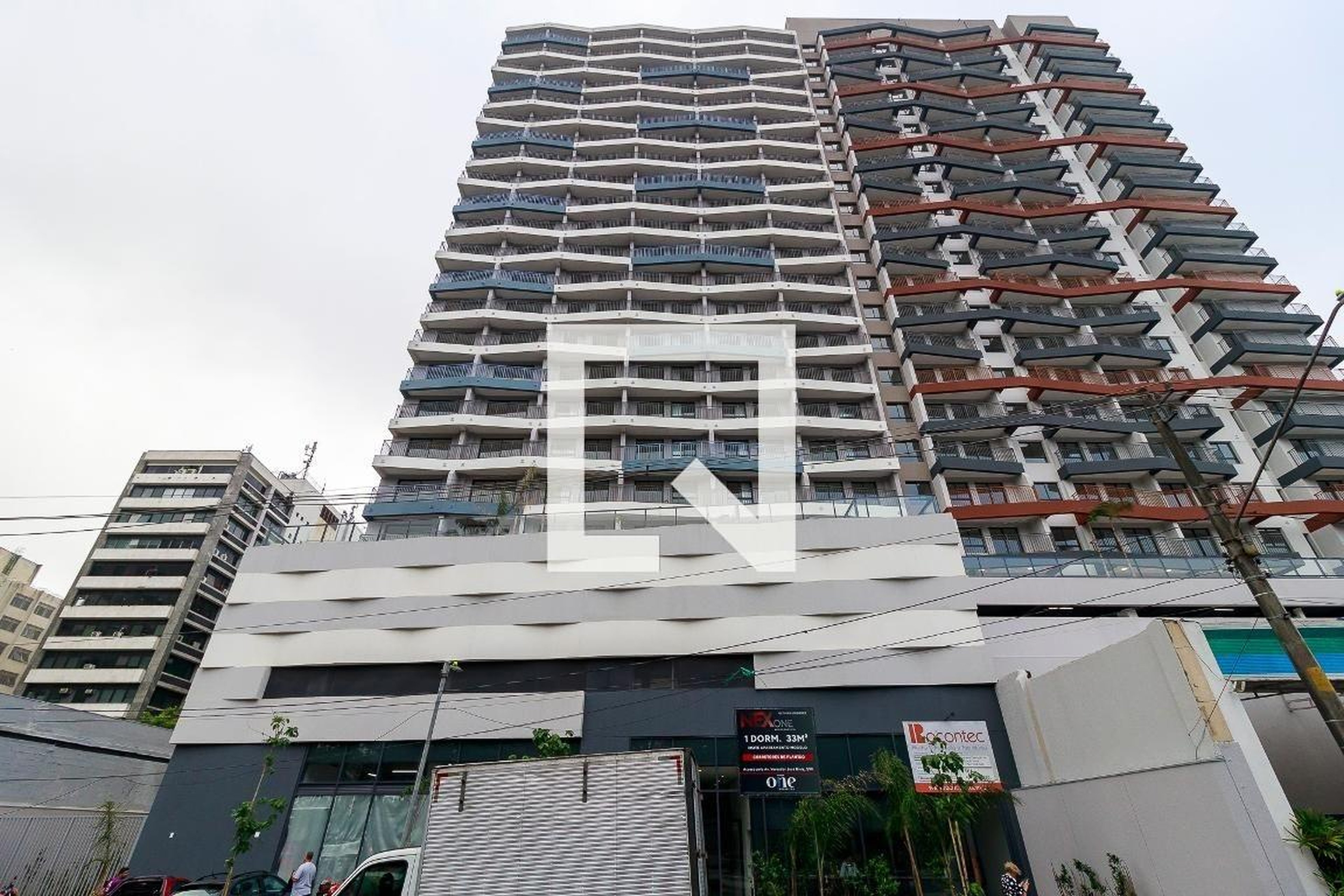 Fachada Condomínio Nex One Alto da Boa Vista