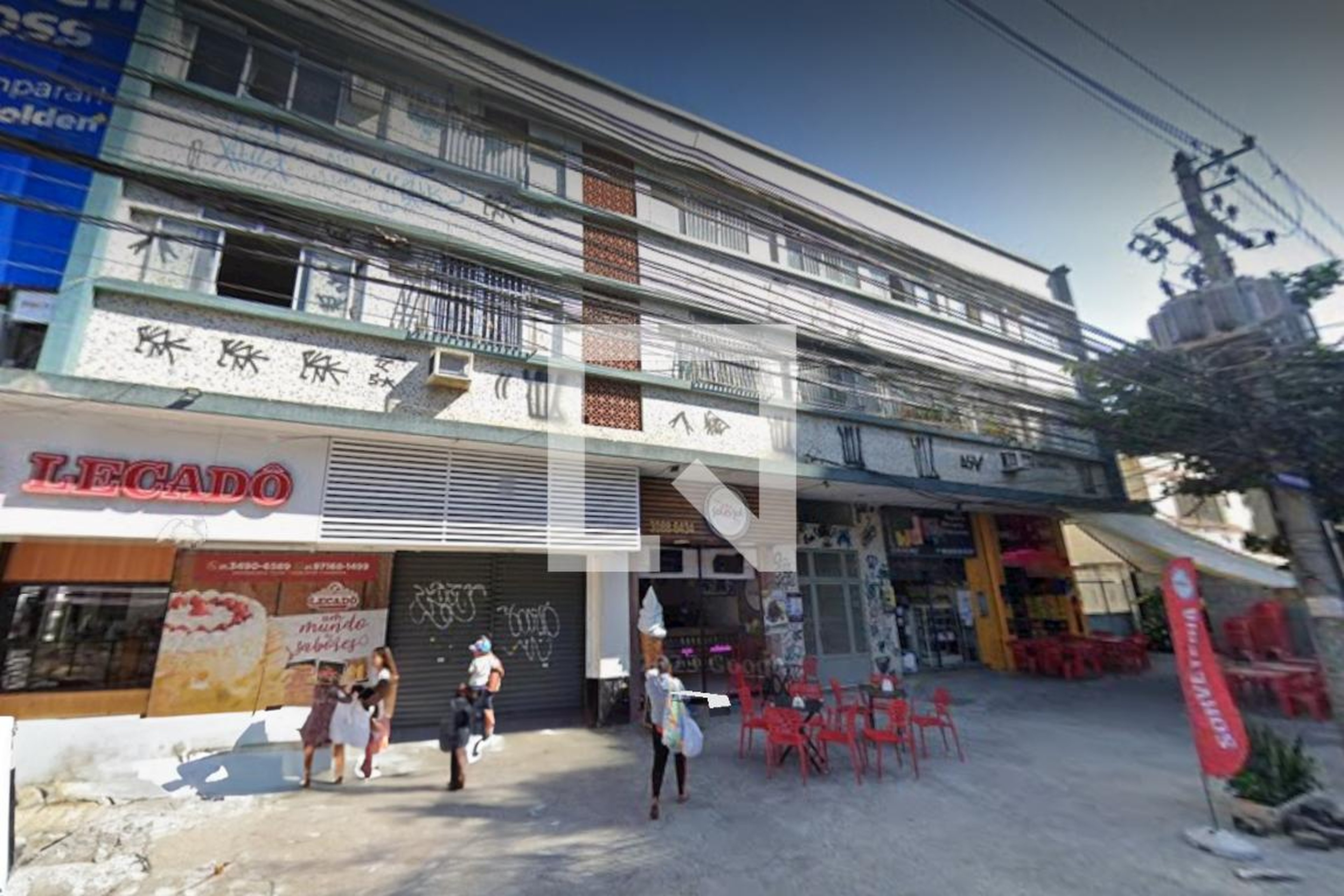 Fachada Condomínio em Rua Xingú, 236