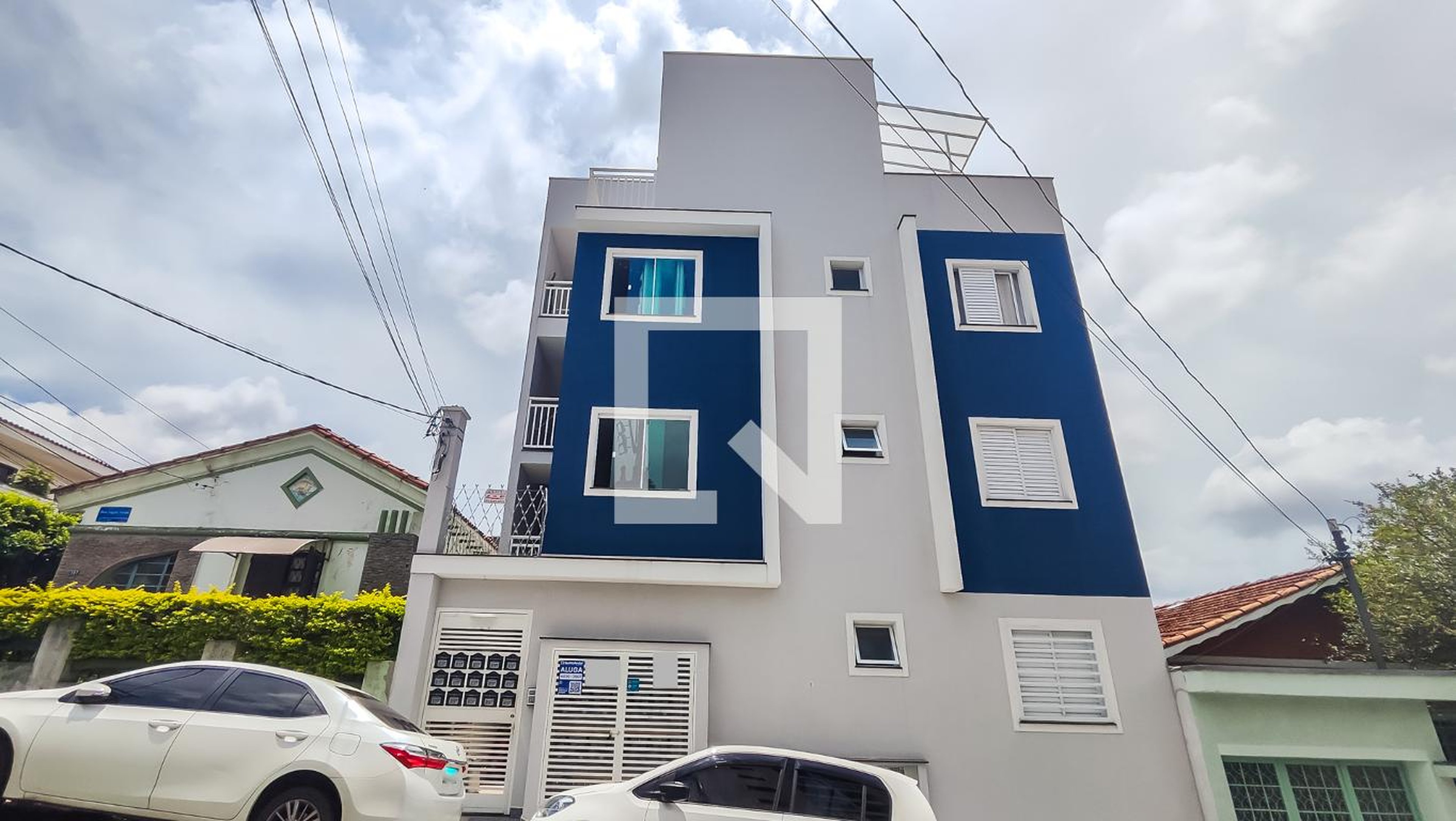 Fachada do Prédio Condomínio em Rua Lagoa Verde, 177