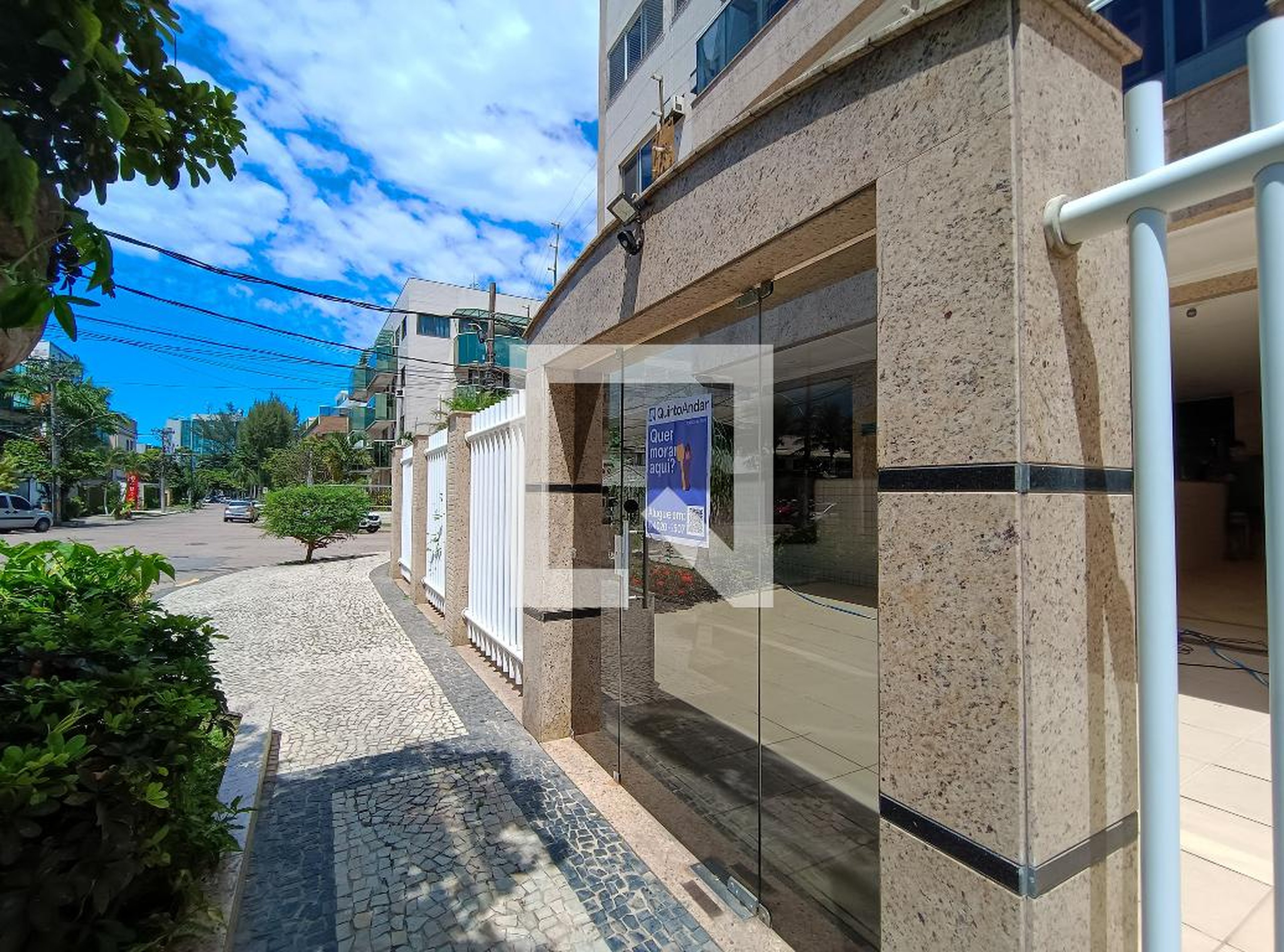 Fachada do Prédio Edifício Safira