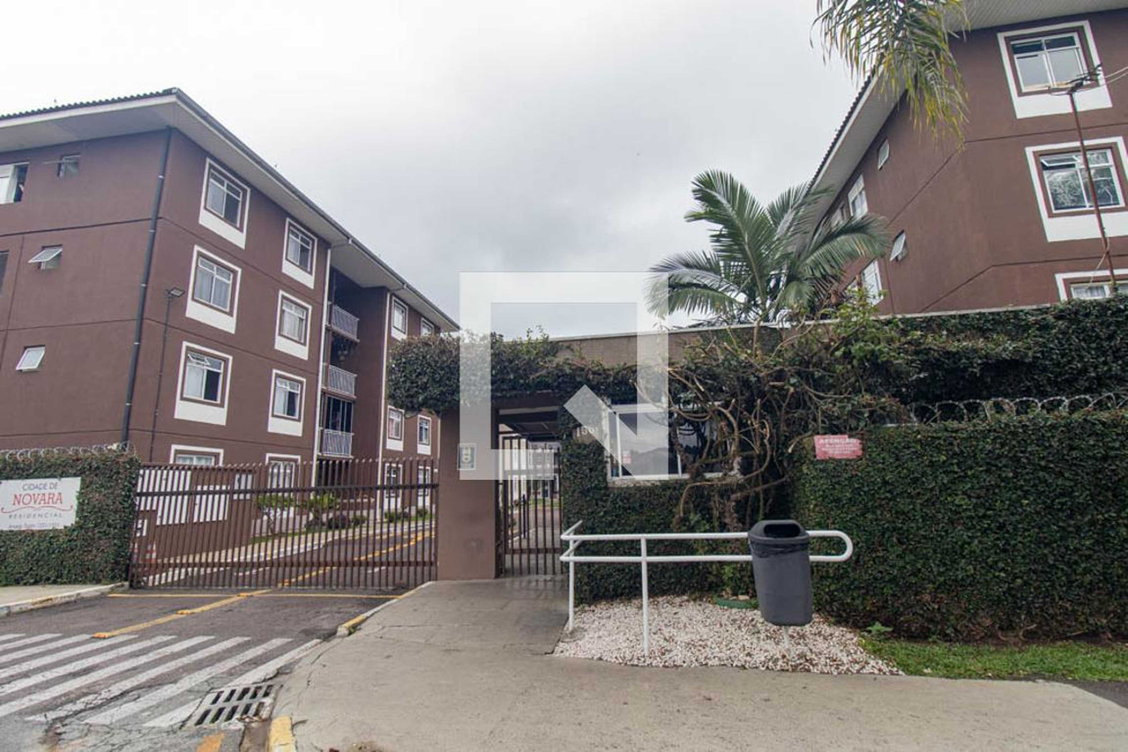 Fachada do Condominio Condomínio Cidade de Novara