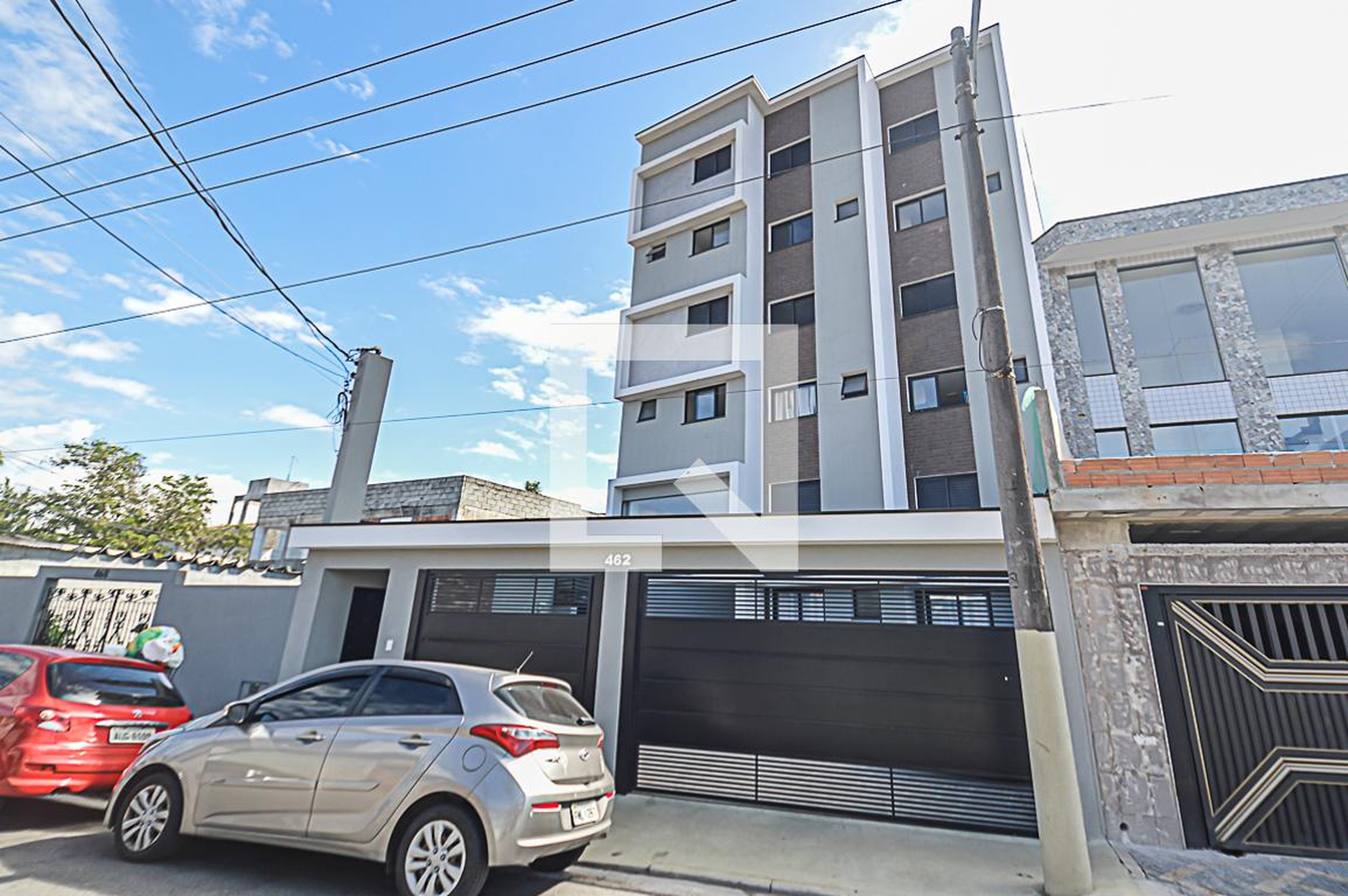 Fachada do Prédio Condomínio em Rua Araraquara, 462