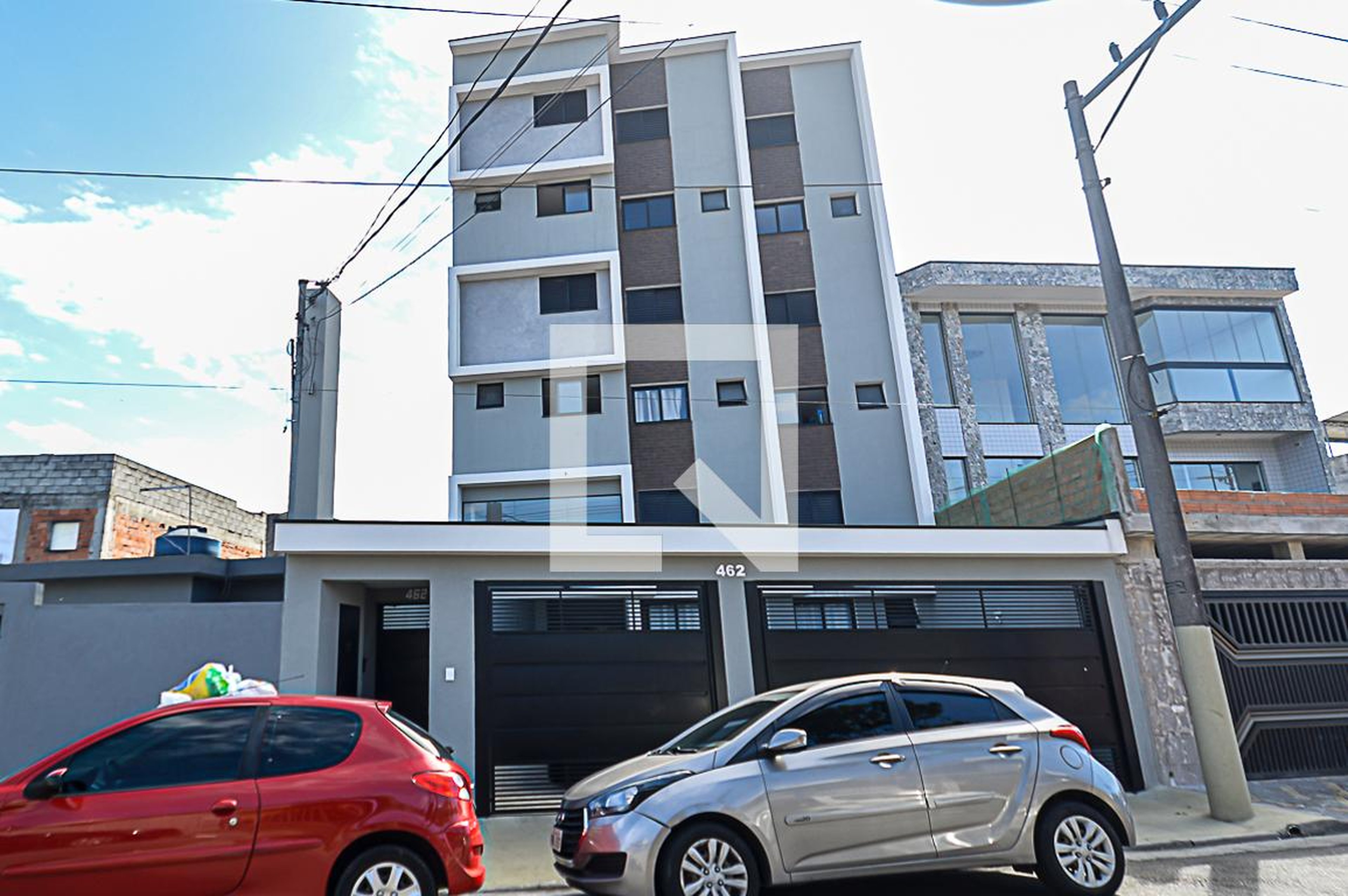 Fachada Condomínio em Rua Araraquara, 462