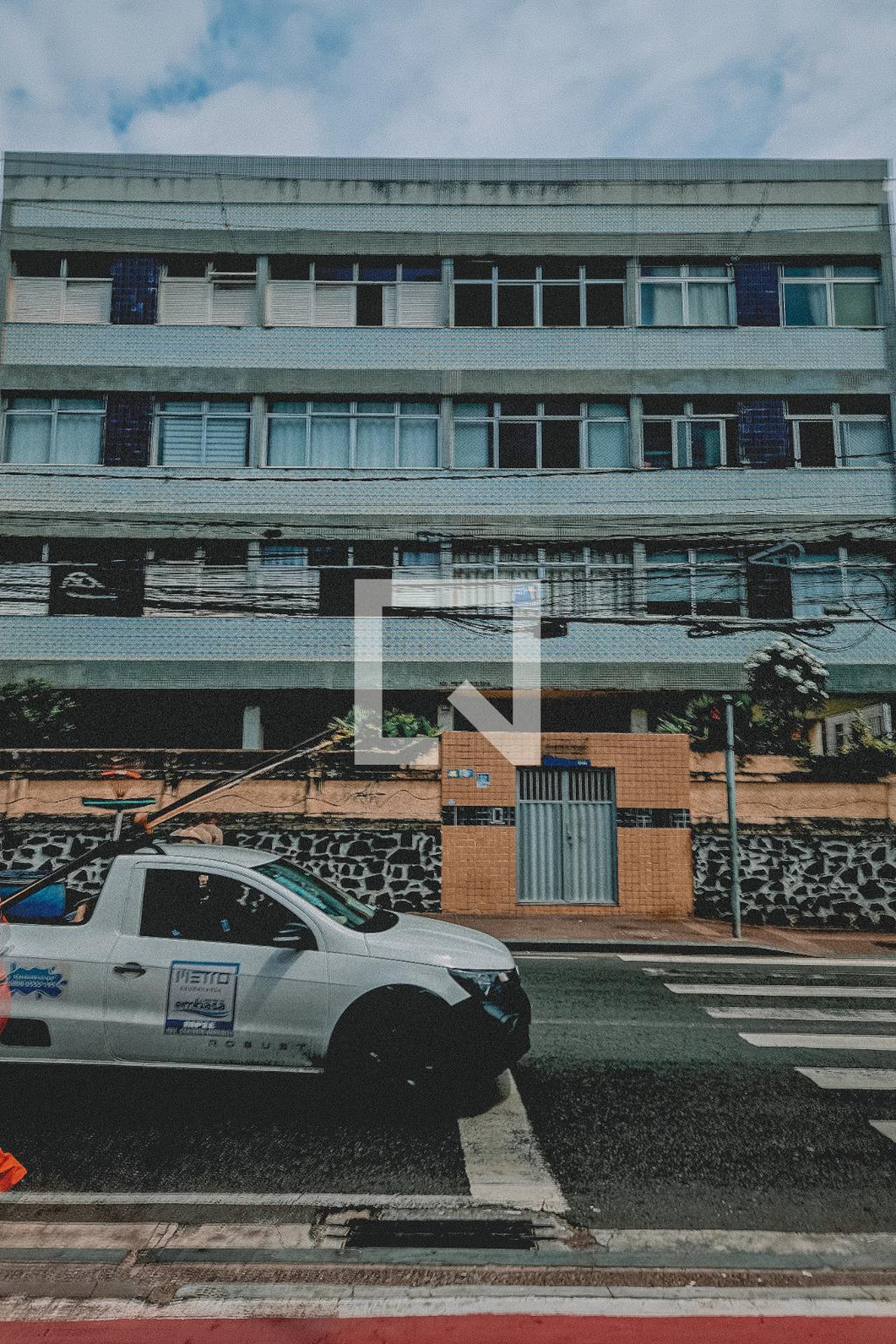 Fachada Condomínio em Avenida Oceânica, 101