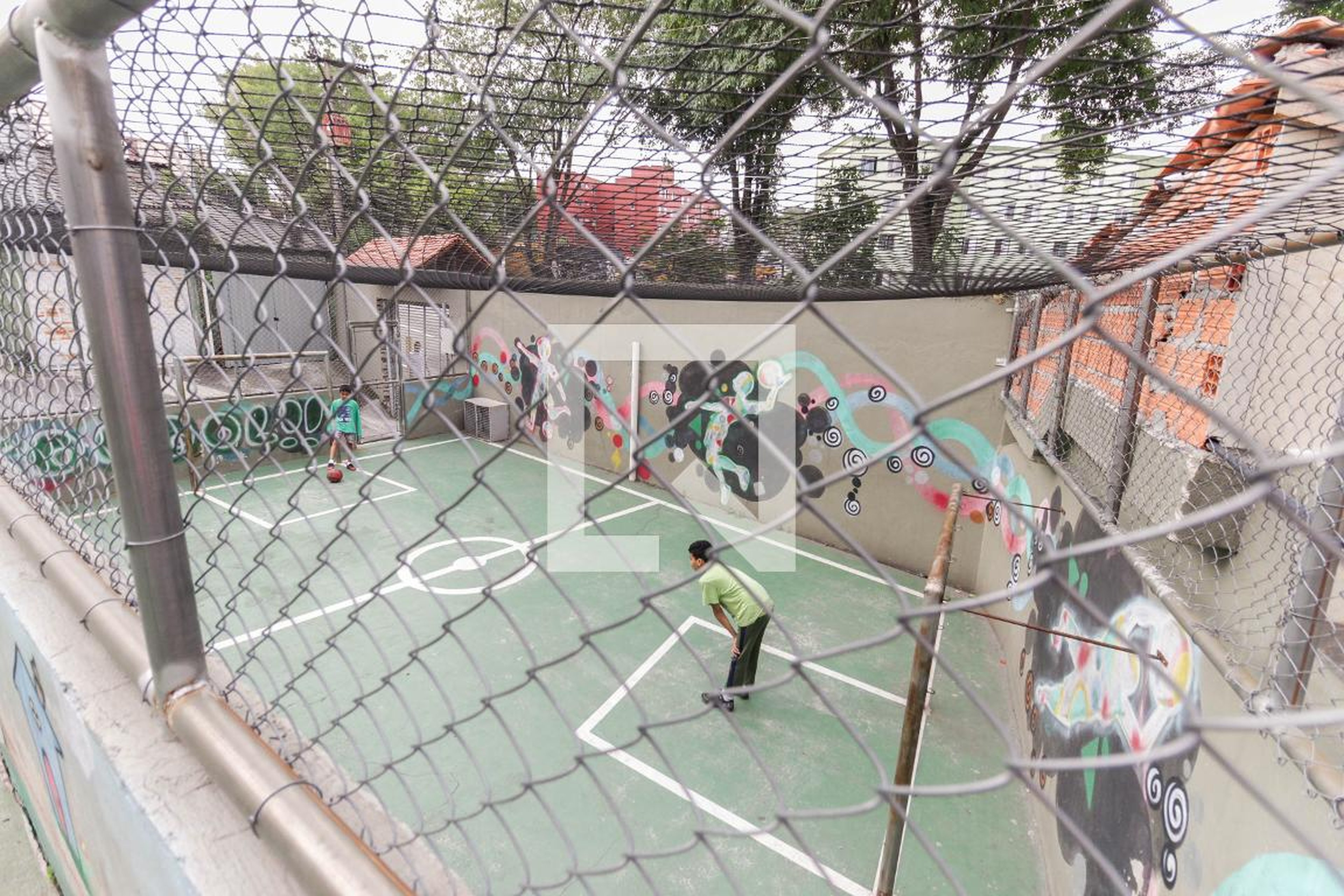 Quadra Esportiva - Con Verde