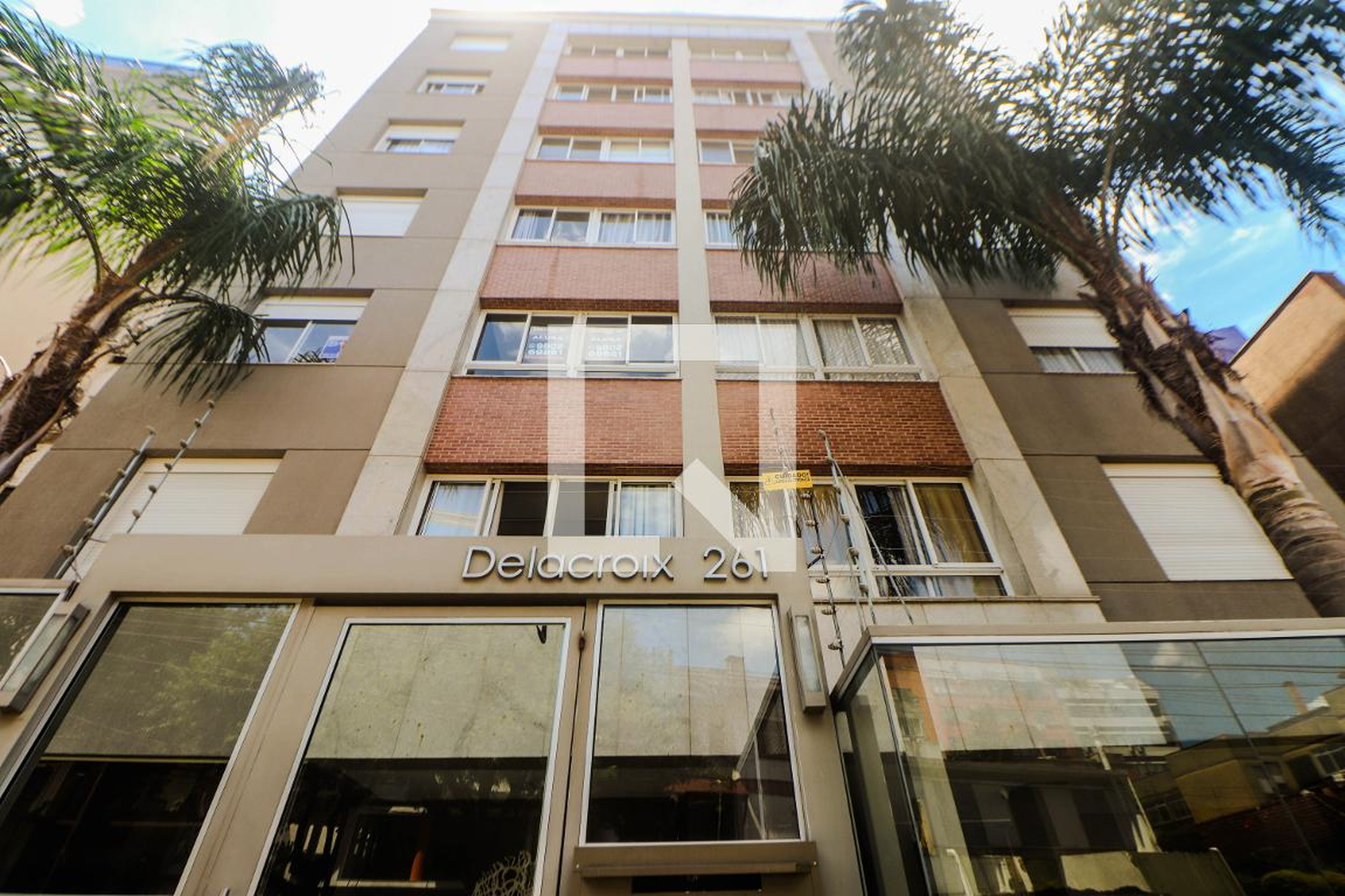 Fachada Condomínio Delacroix