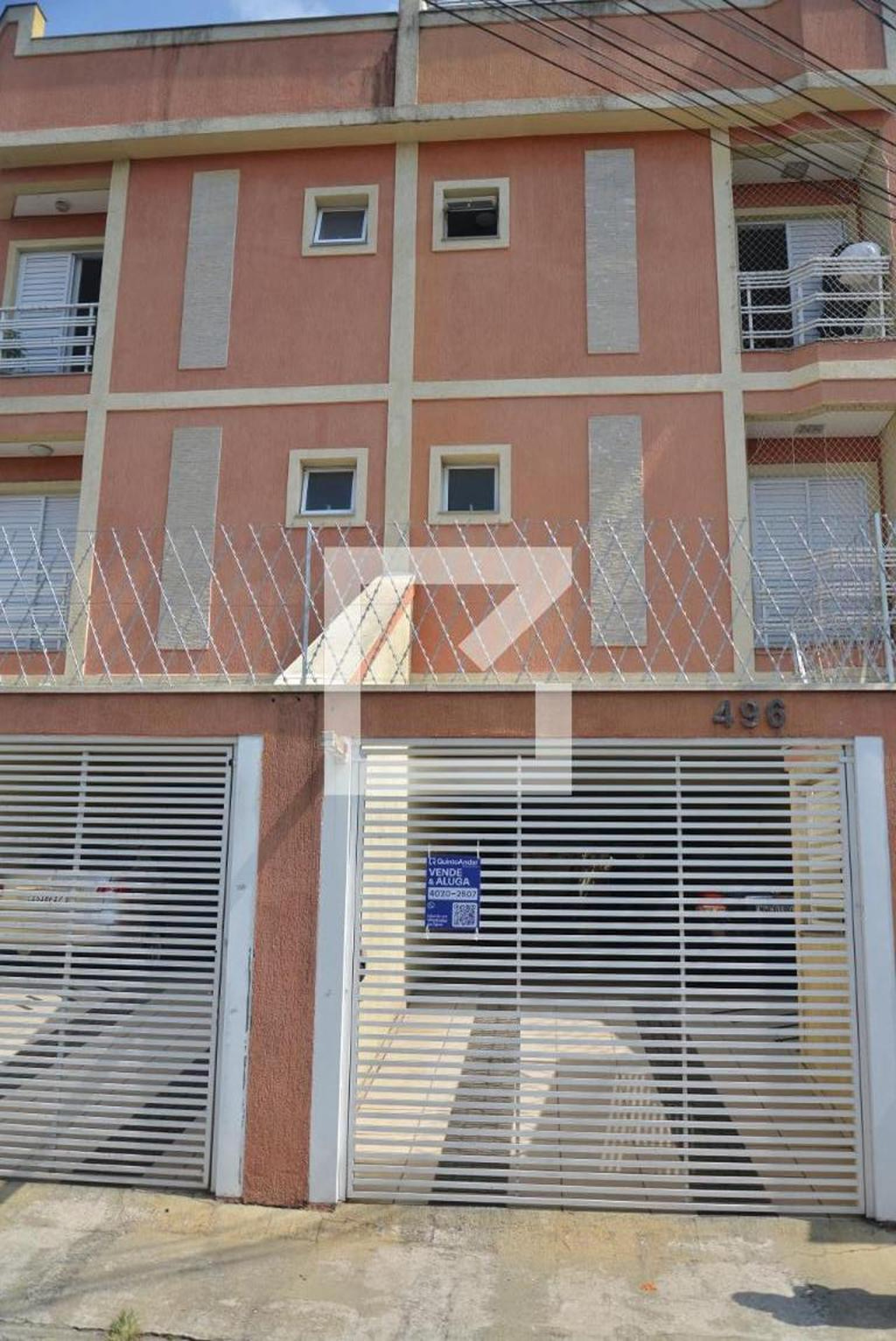 Fachada do Prédio Condomínio em Rua Jundiaí, 496