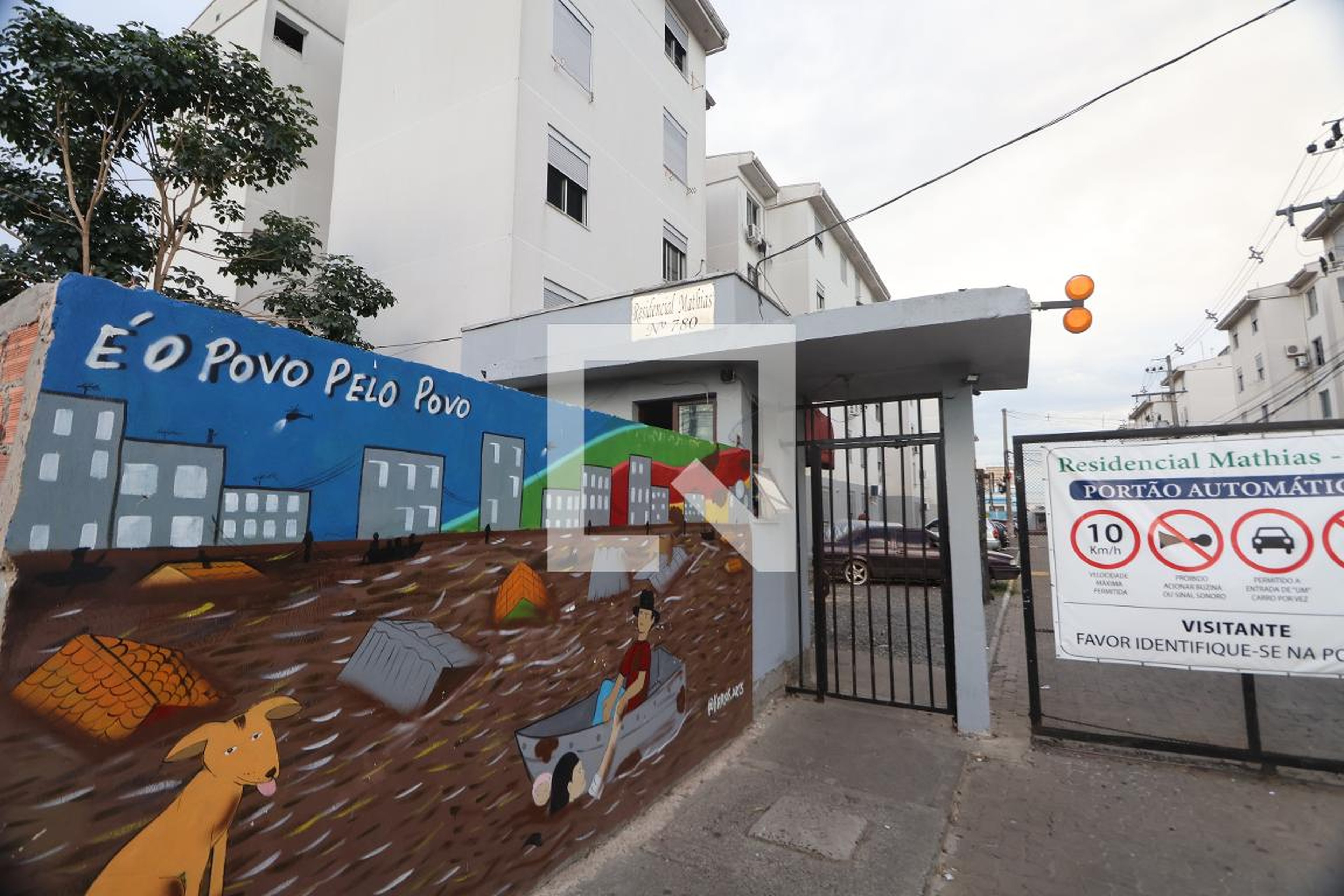 Fachada do Prédio Residencial Mathias