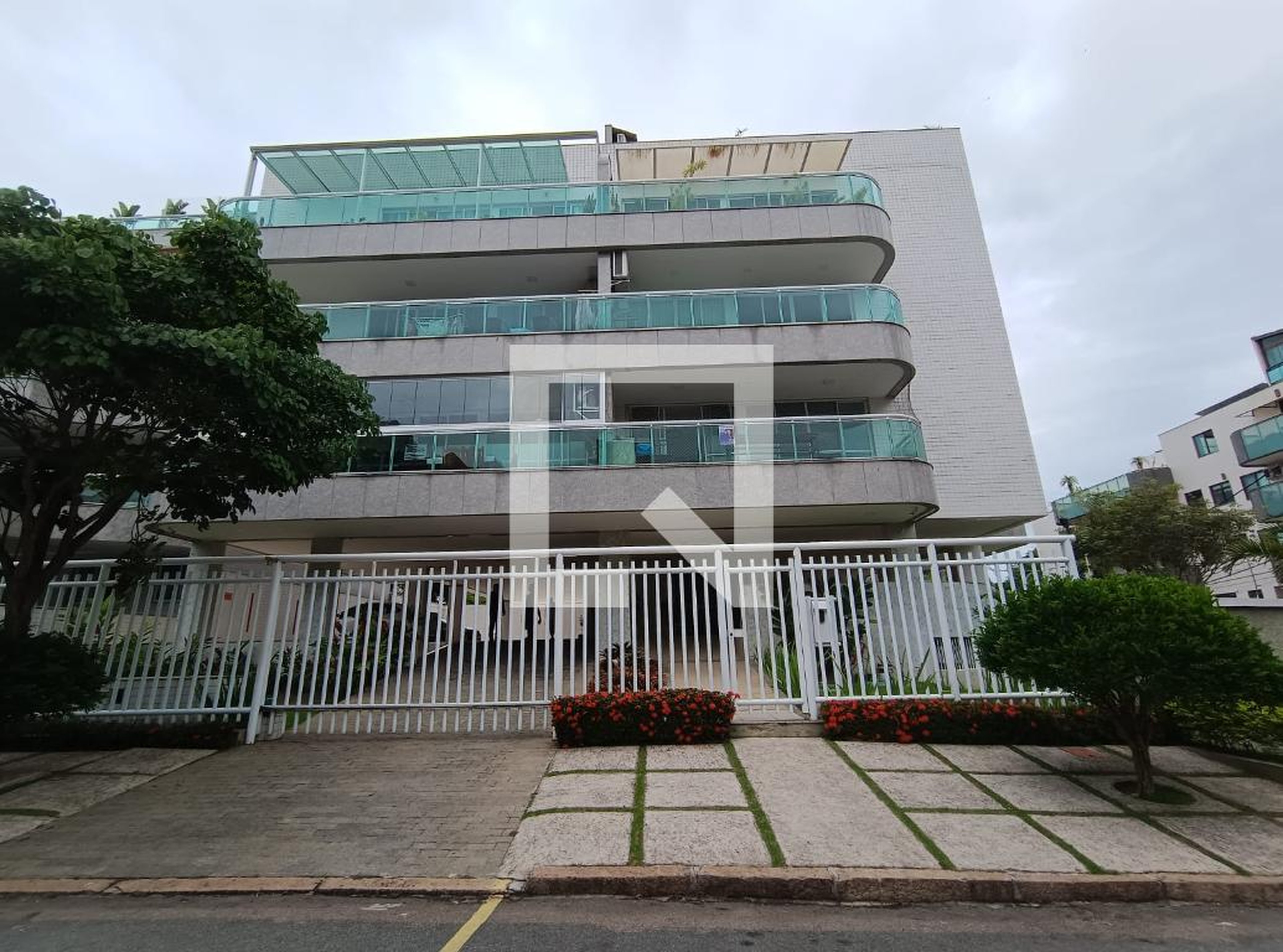 Fachada do Prédio Condomínio em Rua Newton Fontoura Reis, 191