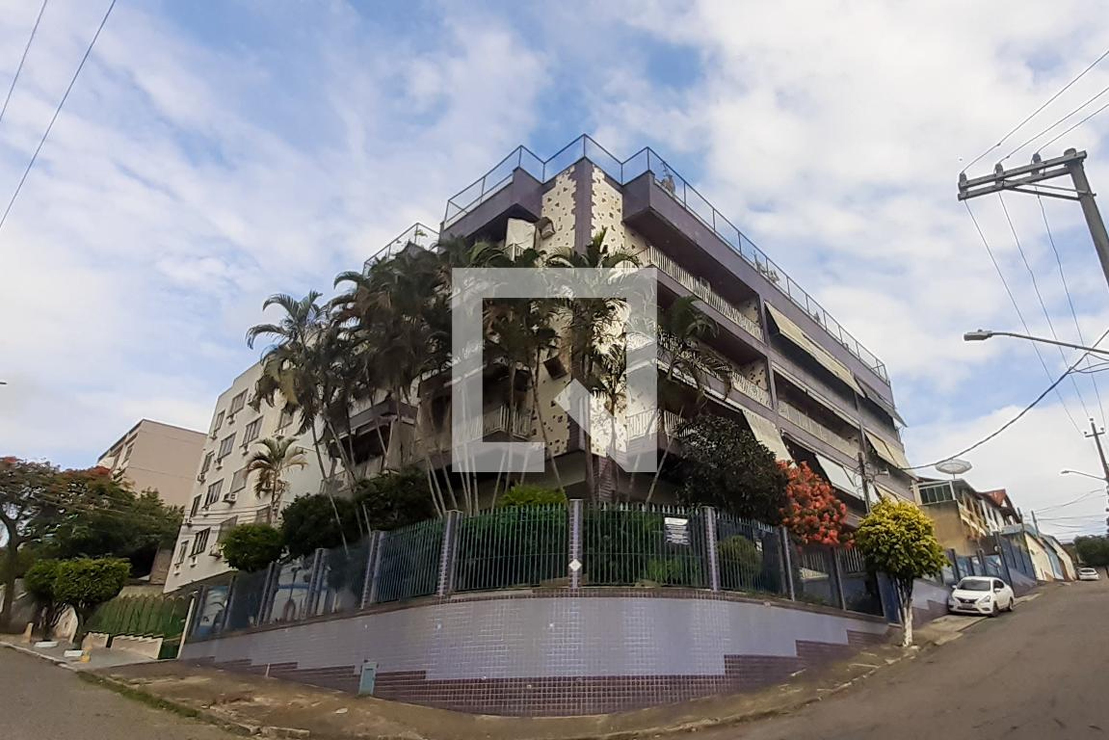 Fachada Condomínio em Rua Caicó, 1