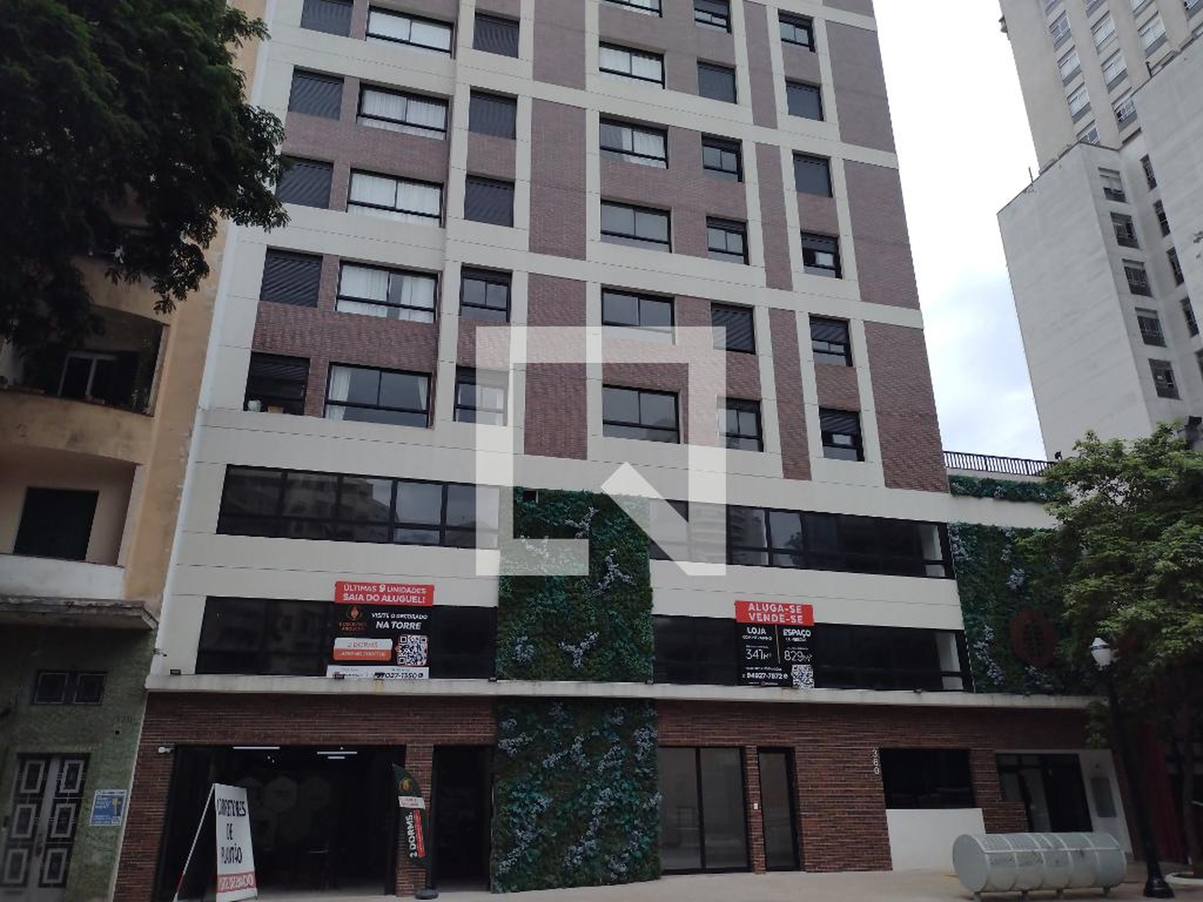 Fachada do prédio Edifício Boulevard Arouche