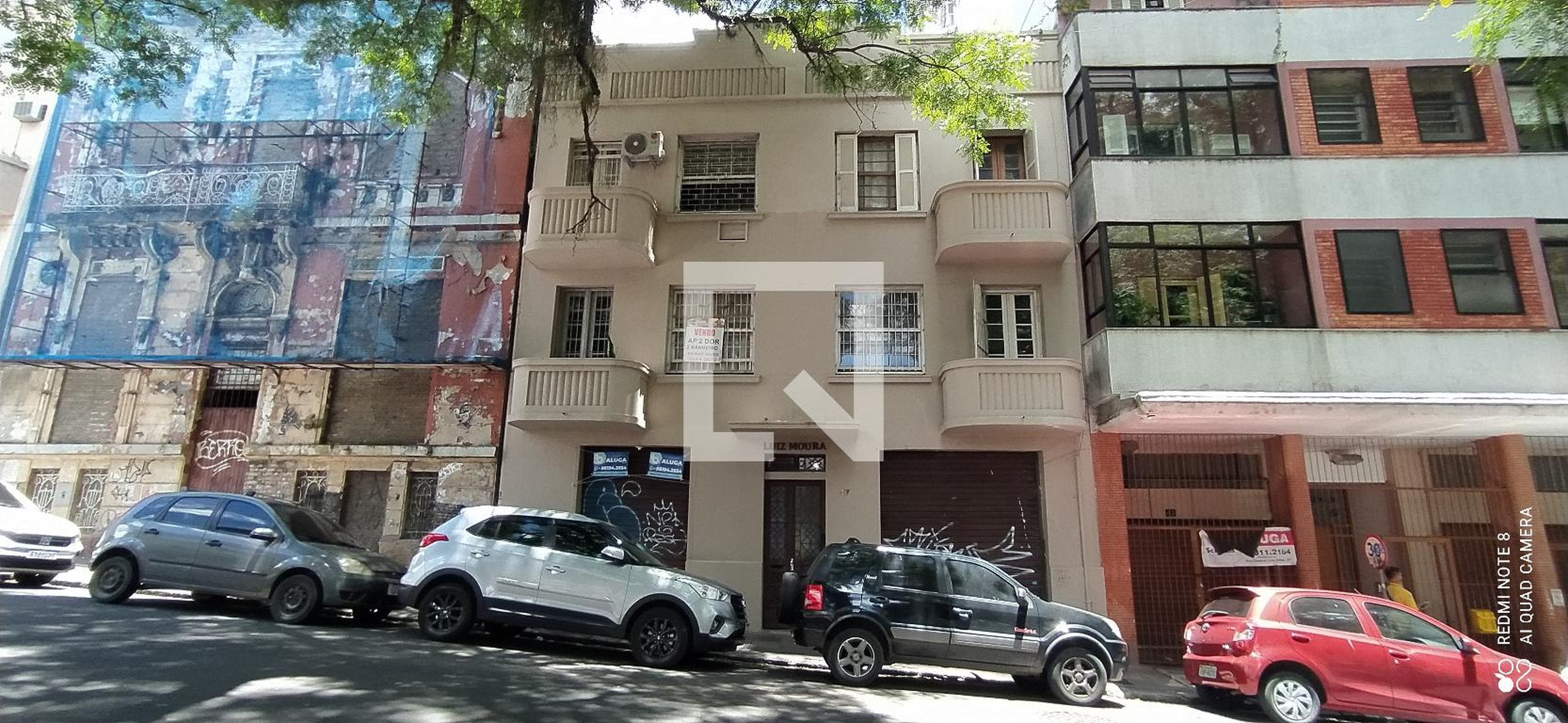 Fachada Condomínio em Praça Conde de Porto Alegre, 47