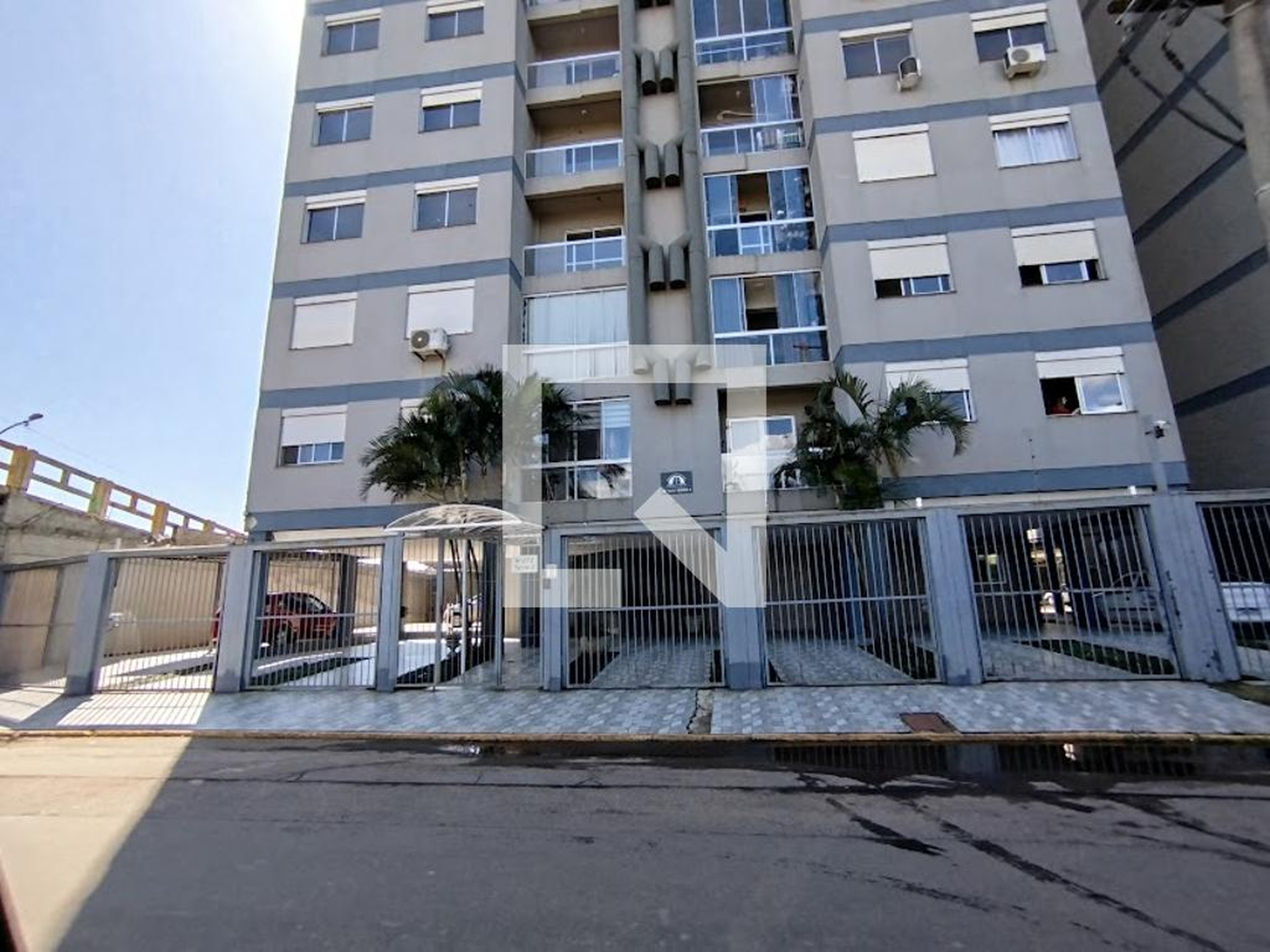 Fachada Condomínio em Rua Albino Kempf, 276