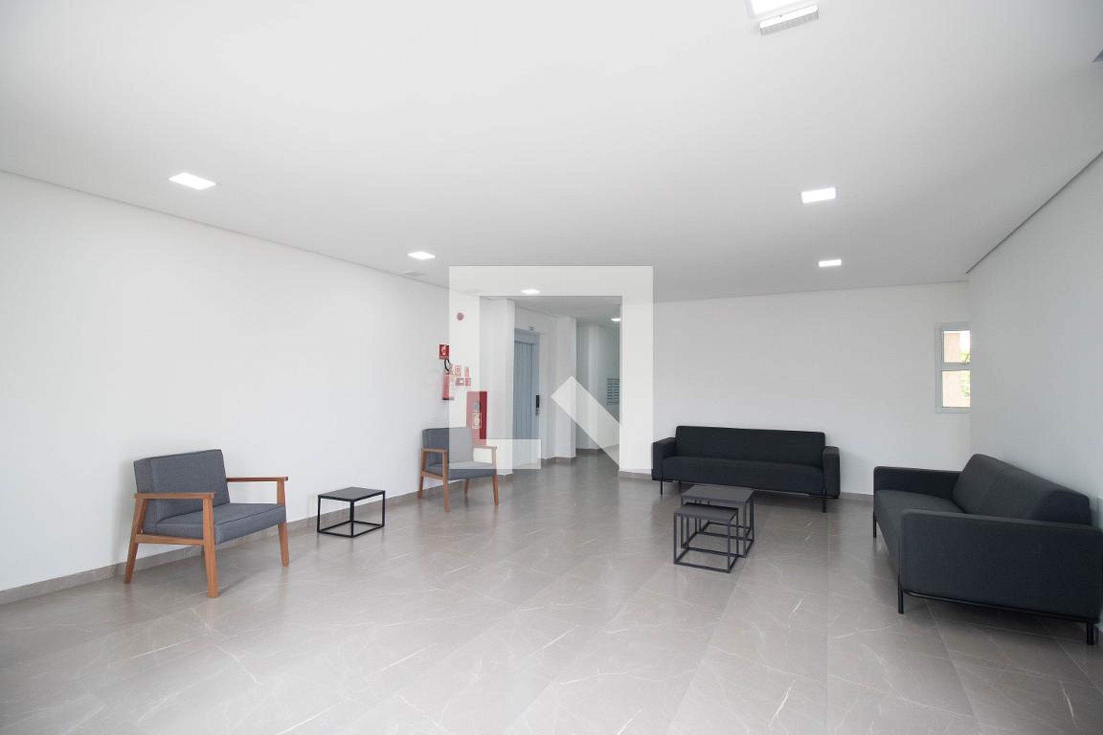 Hall de entrada - Residencial Alameda Jardim