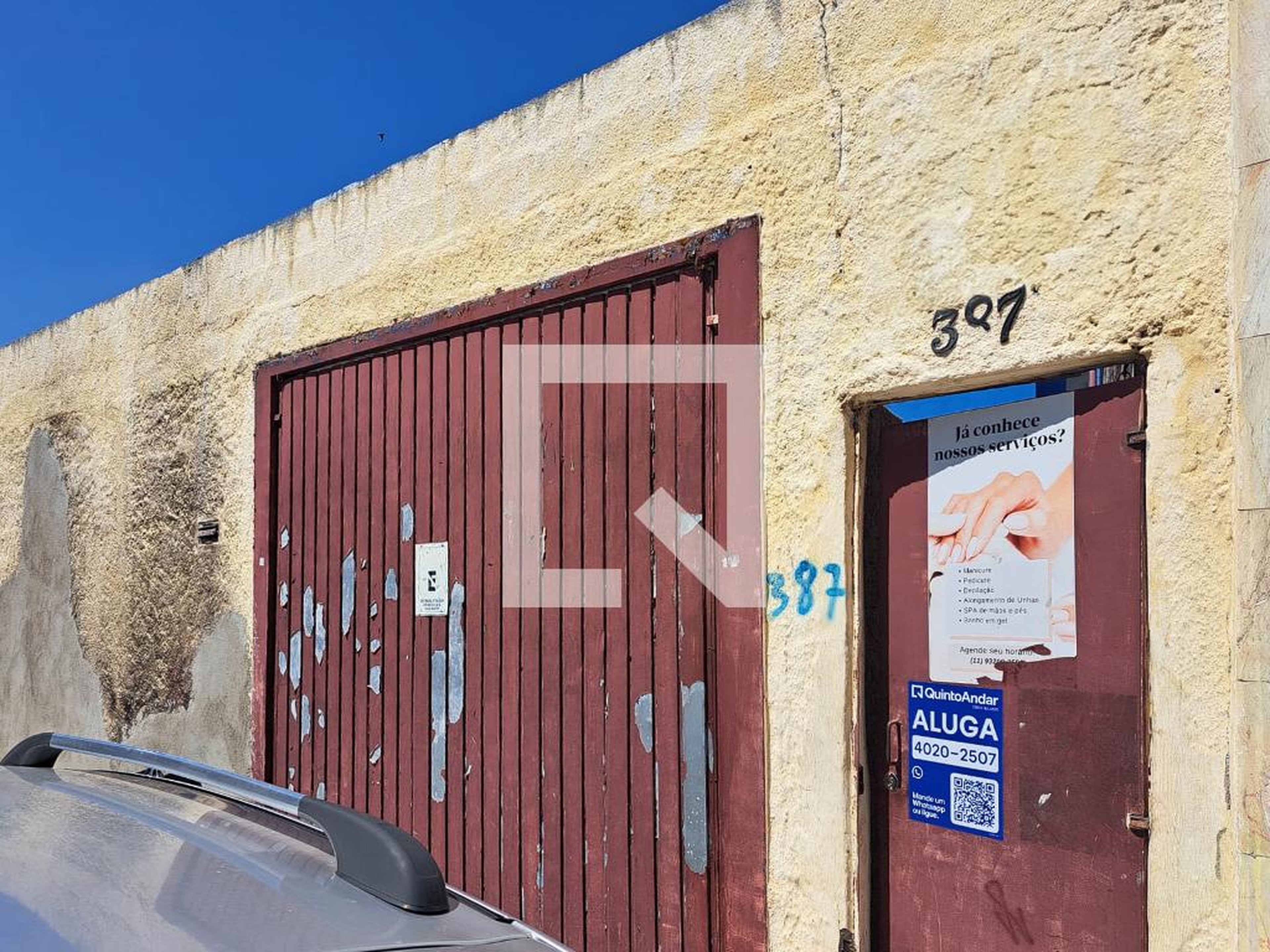 Fachada Condomínio em Rua Antônio de Alencar, 387