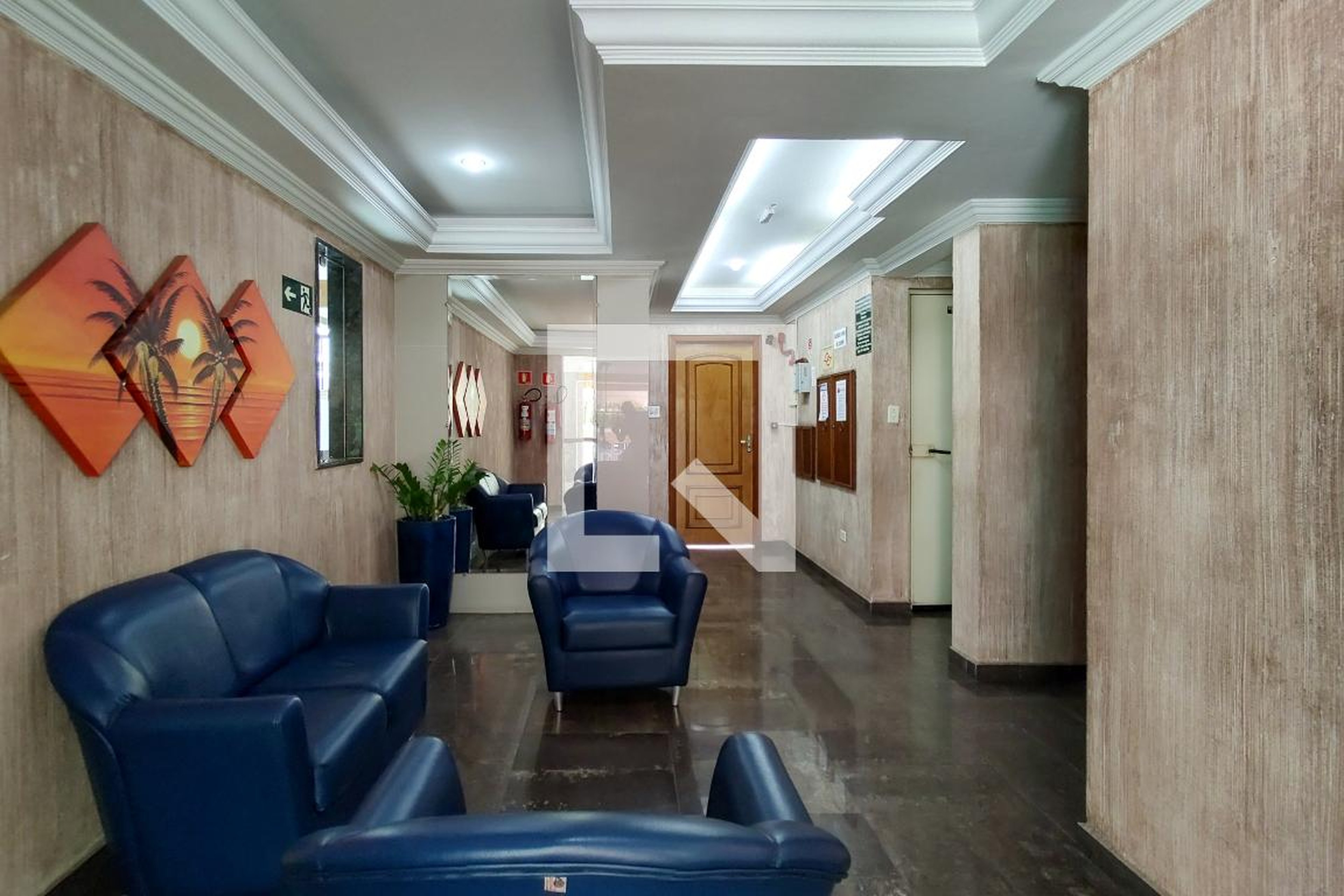 Hall de entrada - Residencial Angara